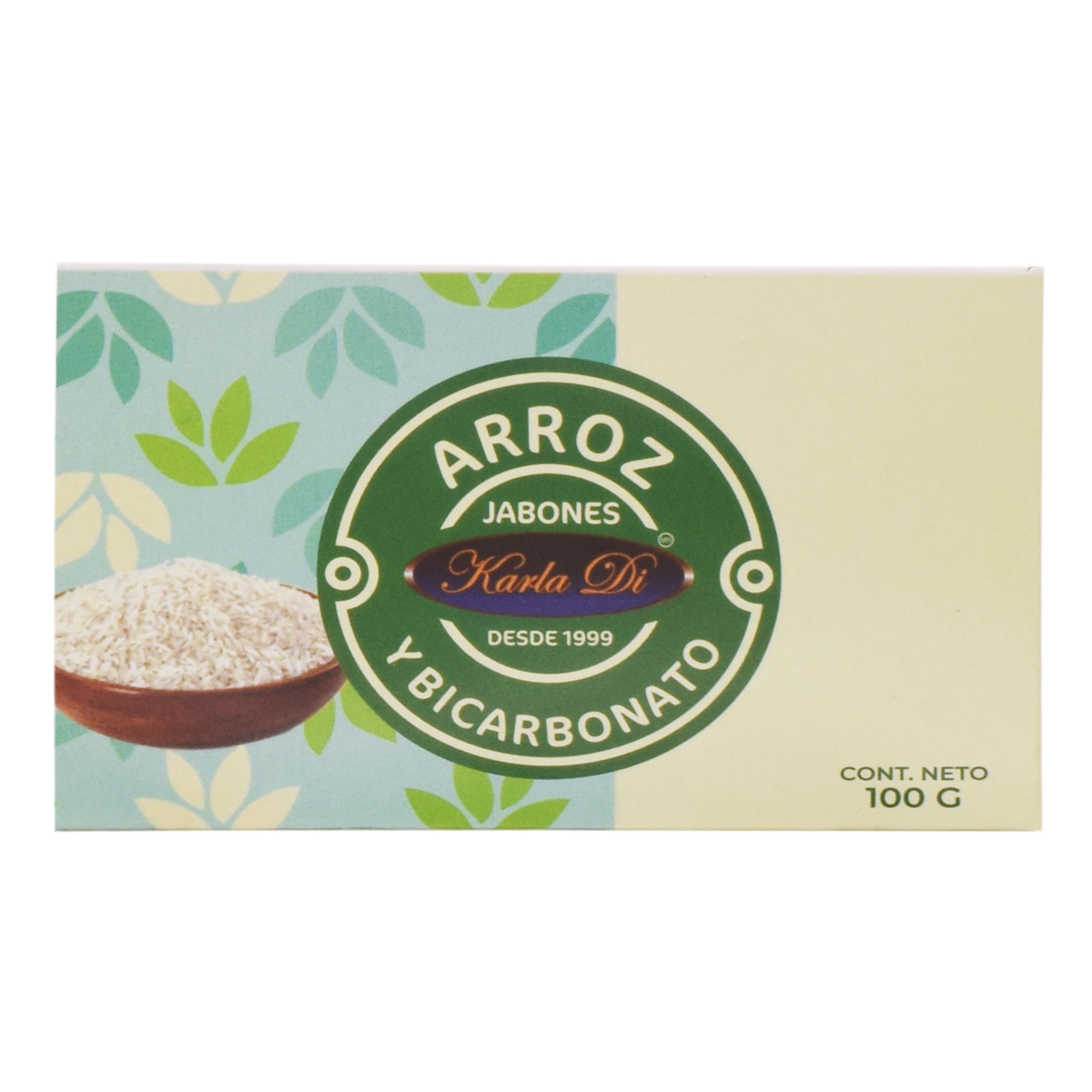 Jabon Arroz Y Bicarbonato 100 G