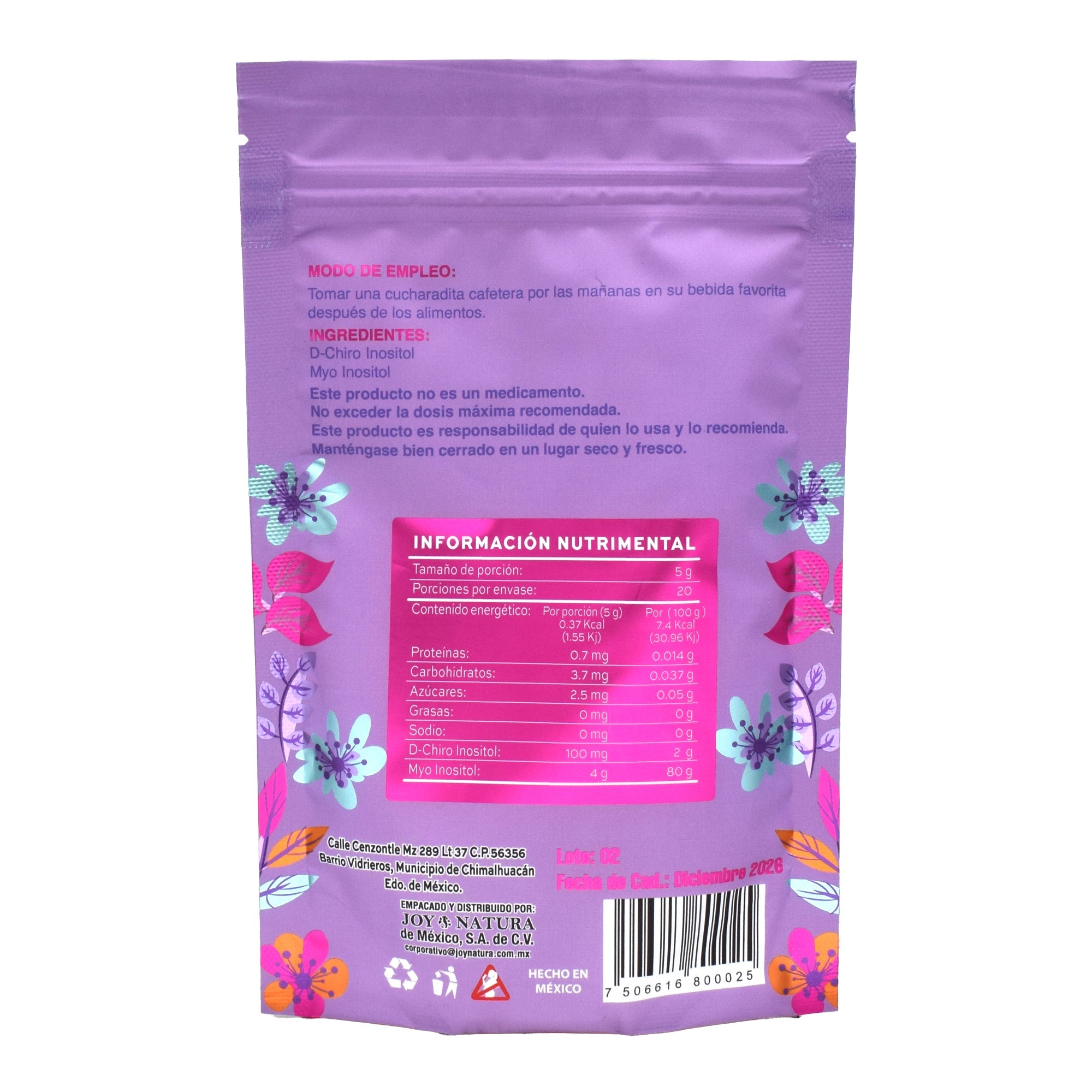 Myo D Chiro Inositol For Her 100 G