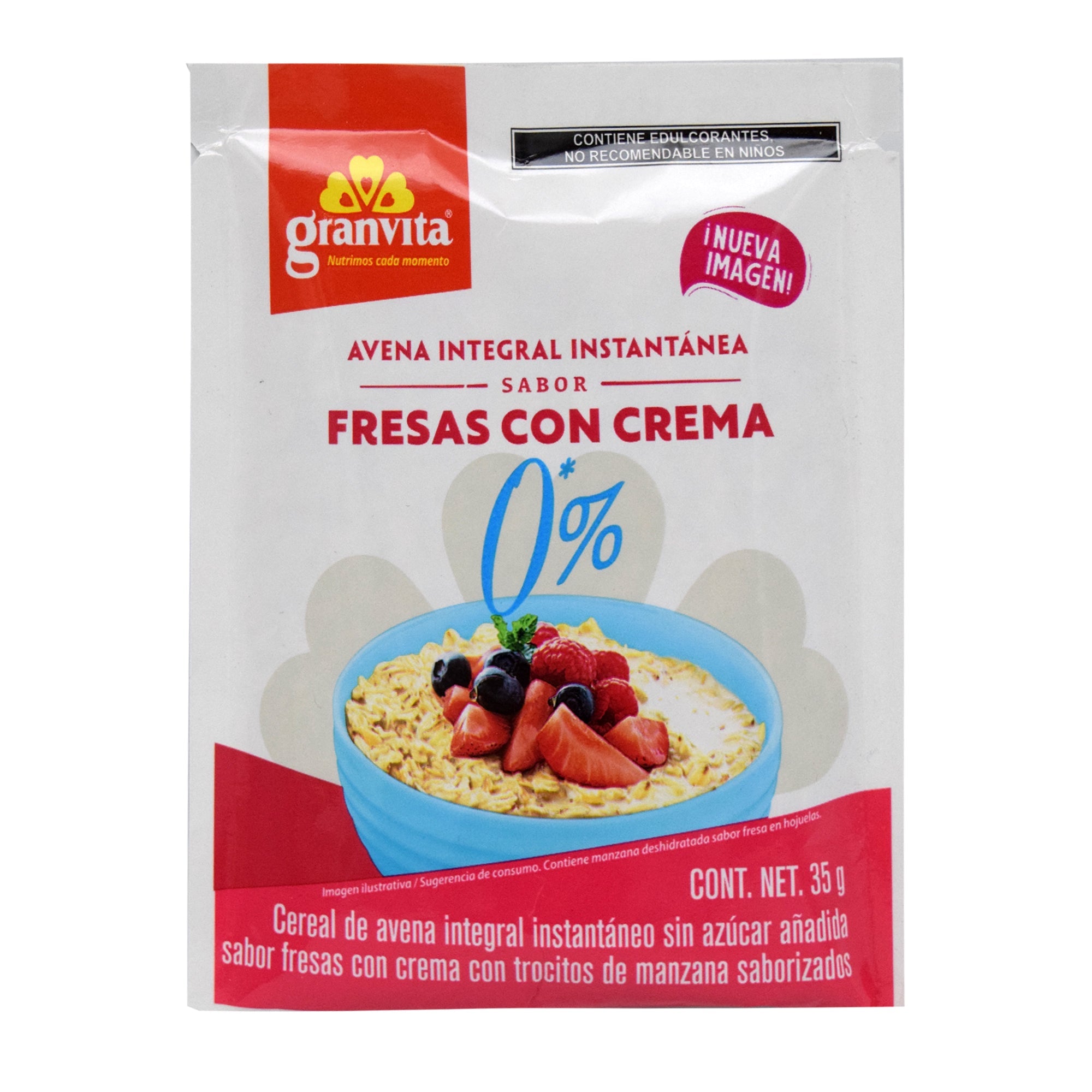 Avena Instantanea Fresas 35 G