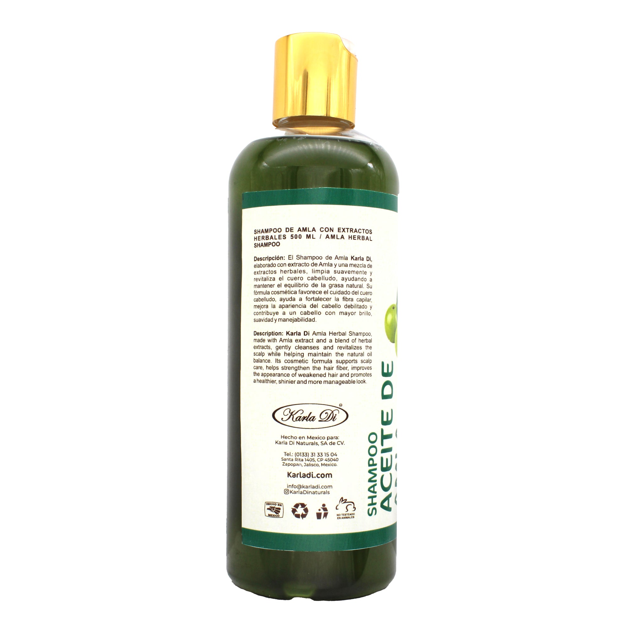 Shampoo Aceite De Amla 500 Ml