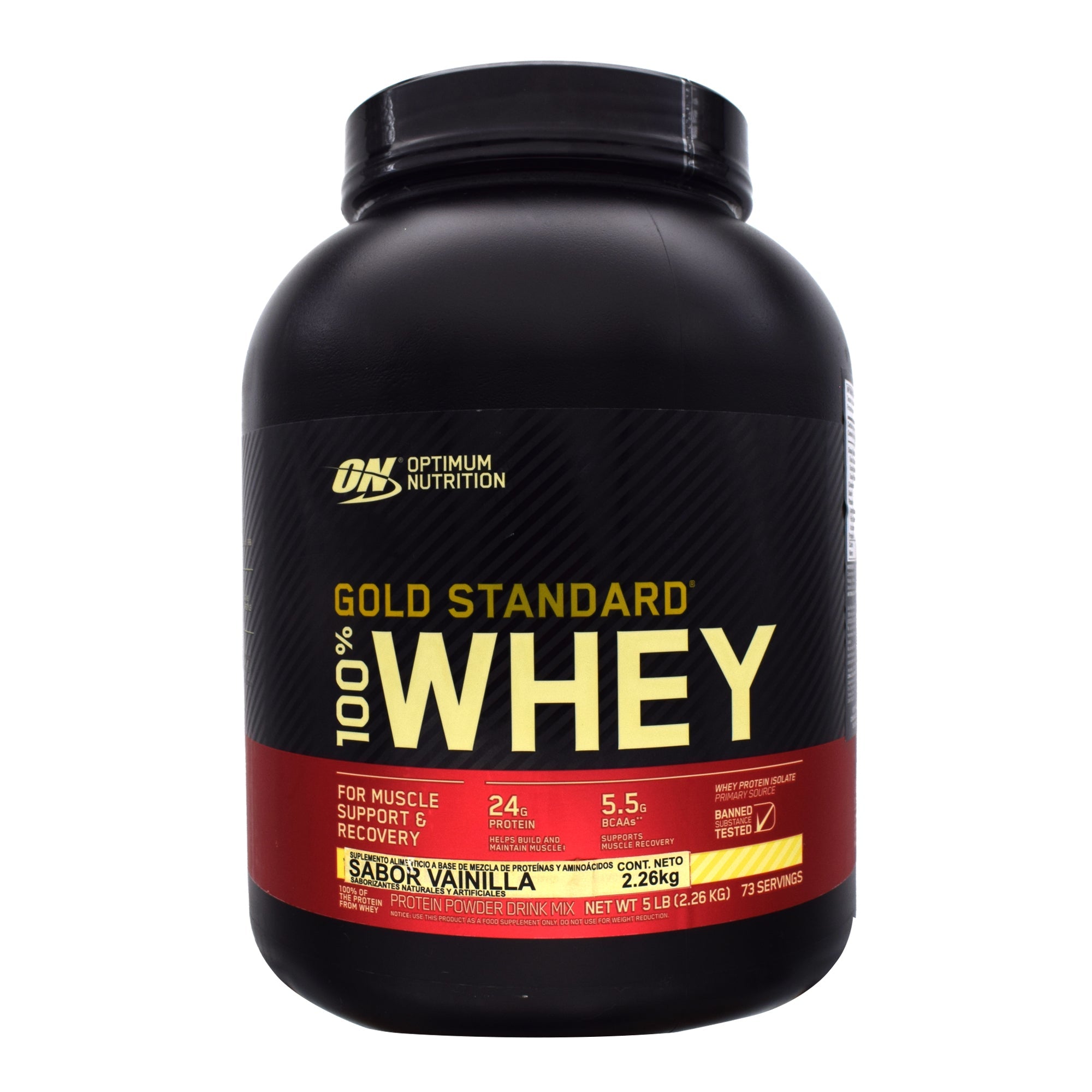 On 100% Whey Gold Std Vainilla 2.26 K