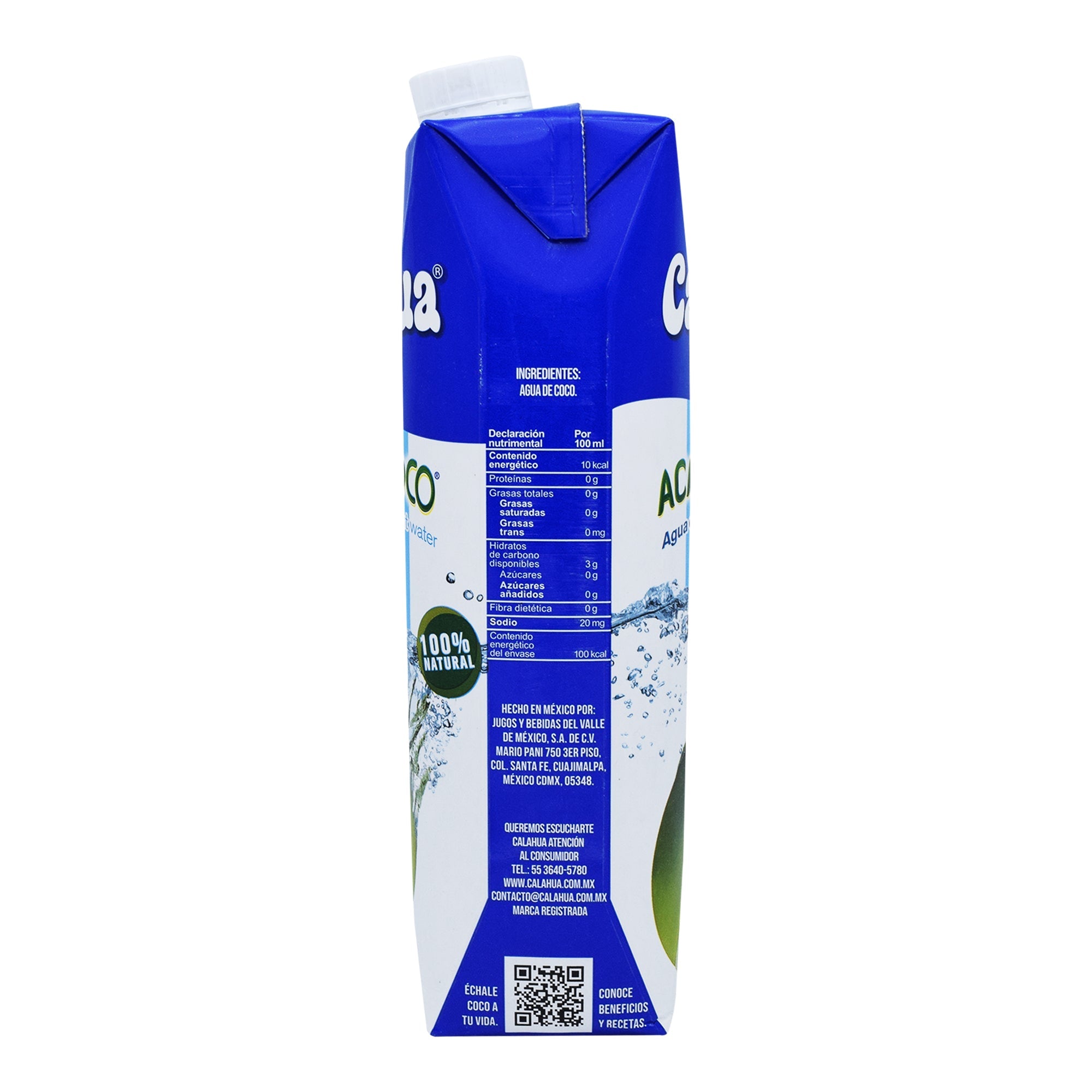 Agua De Coco Natural 1 L