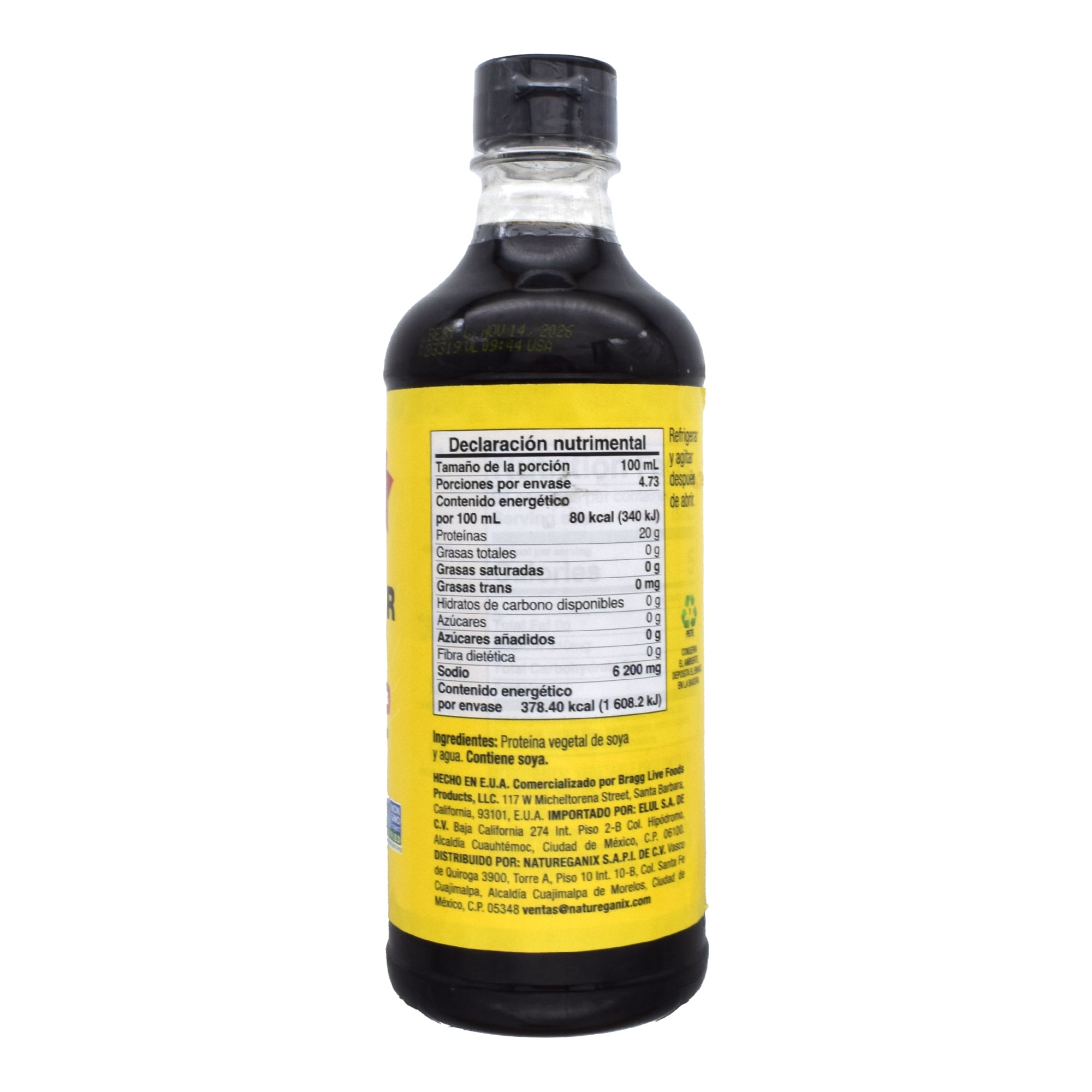 Aminos De Soya 473 Ml