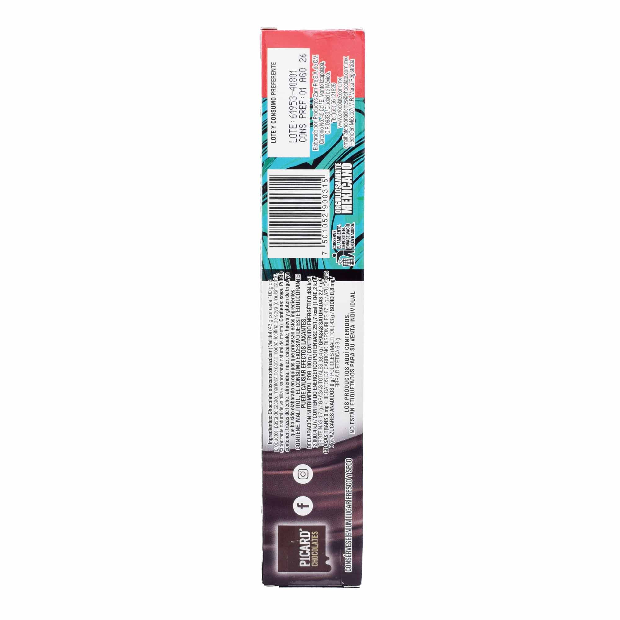 Chocolate Obscuro Menta 52 G
