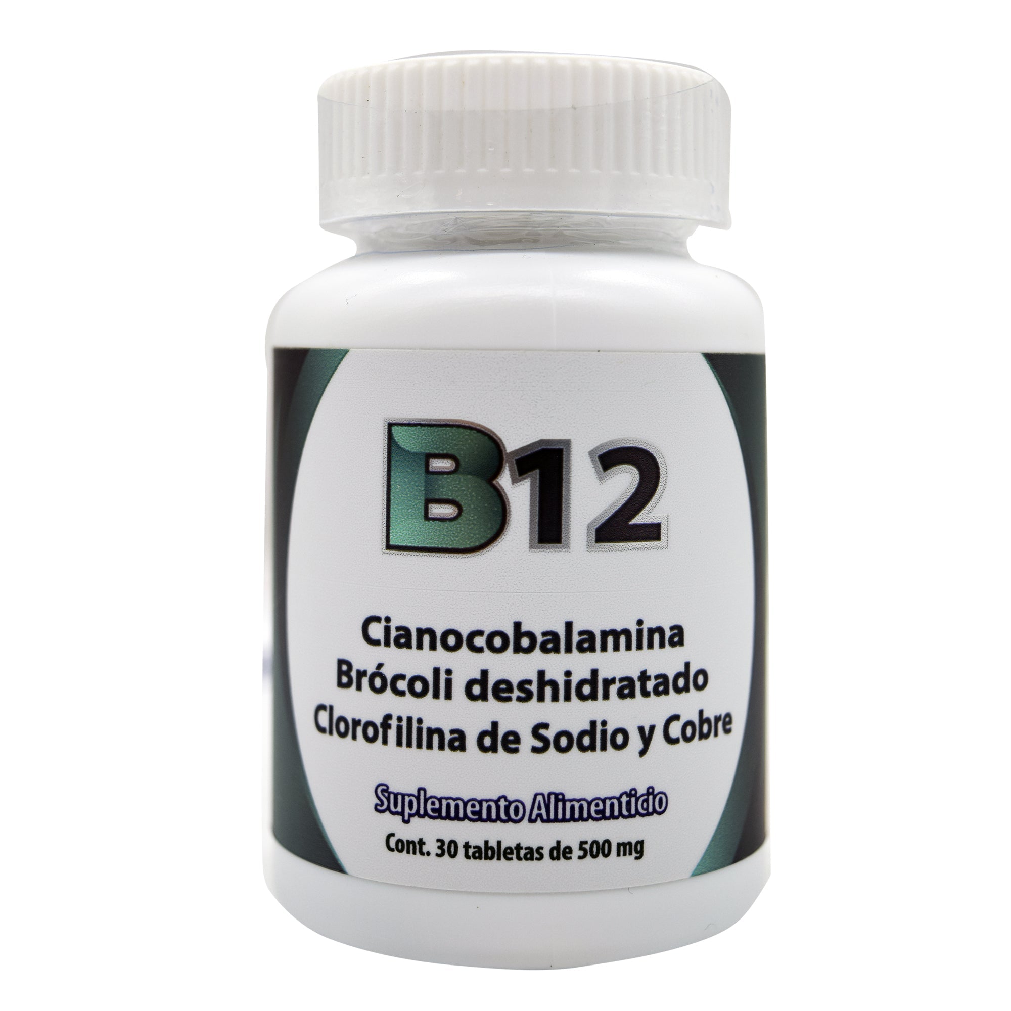 Vitamina B12 500 Mg 30 Tab