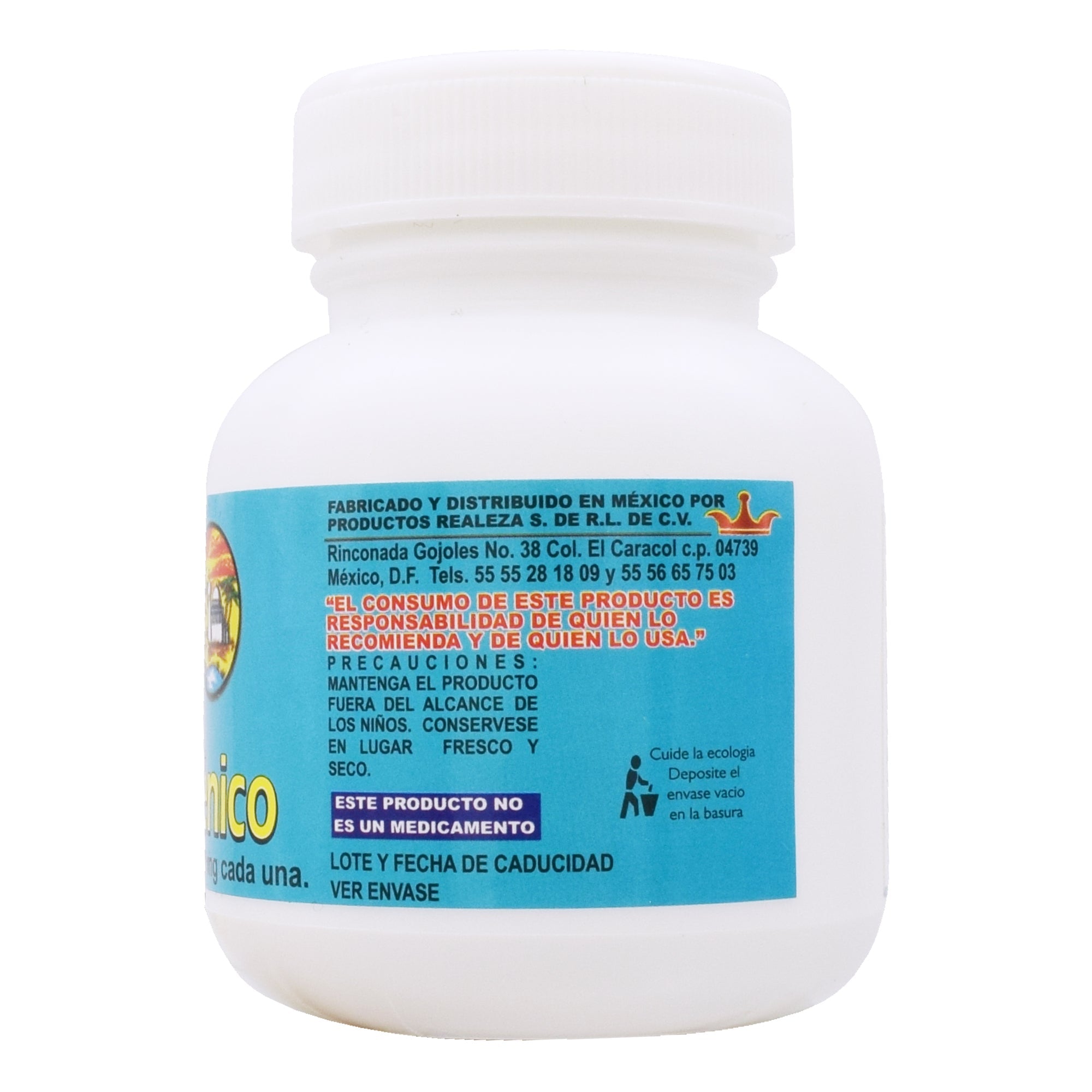 Vitamina B5 Pantotenico 400 Mg 30 Cap