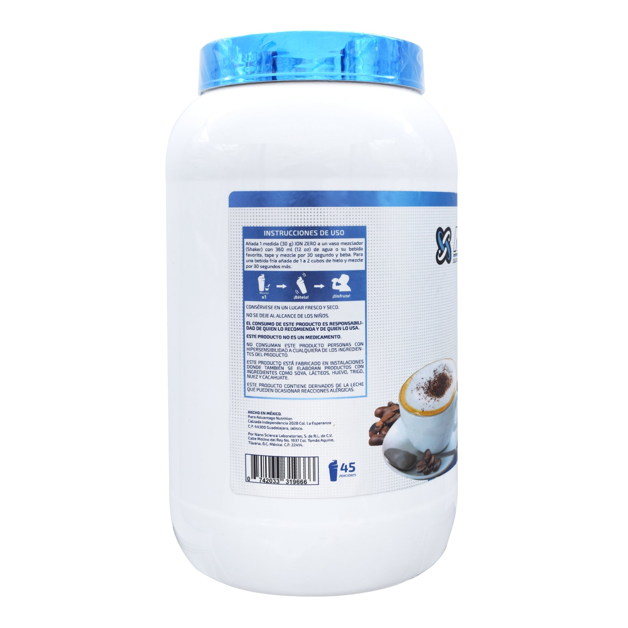 Ion Zero Protein Capuchino 3 Lb