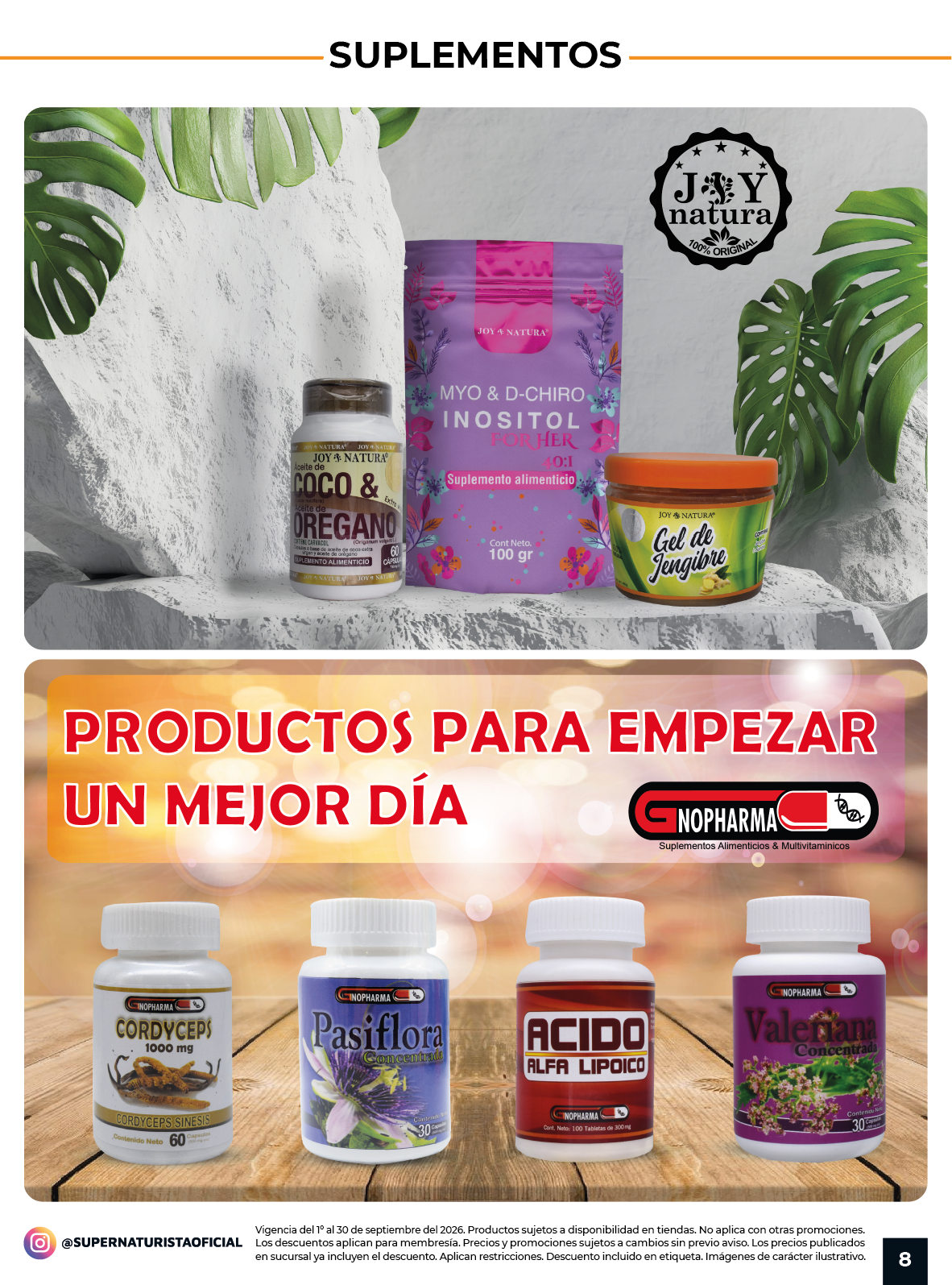 Extractos de noni, maca y moringa Sun Natural disponibles en Súper Naturista