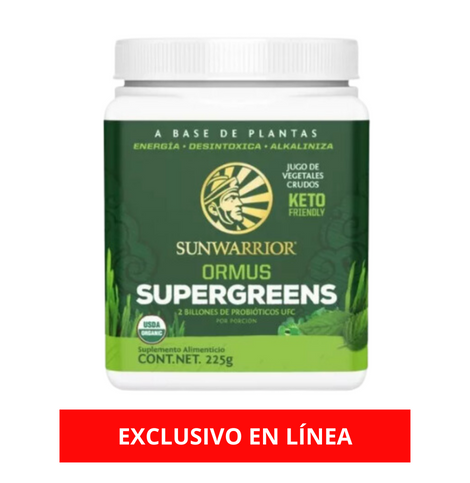 Ormus Supergreens Menta 225 G | Exclusivo En Linea