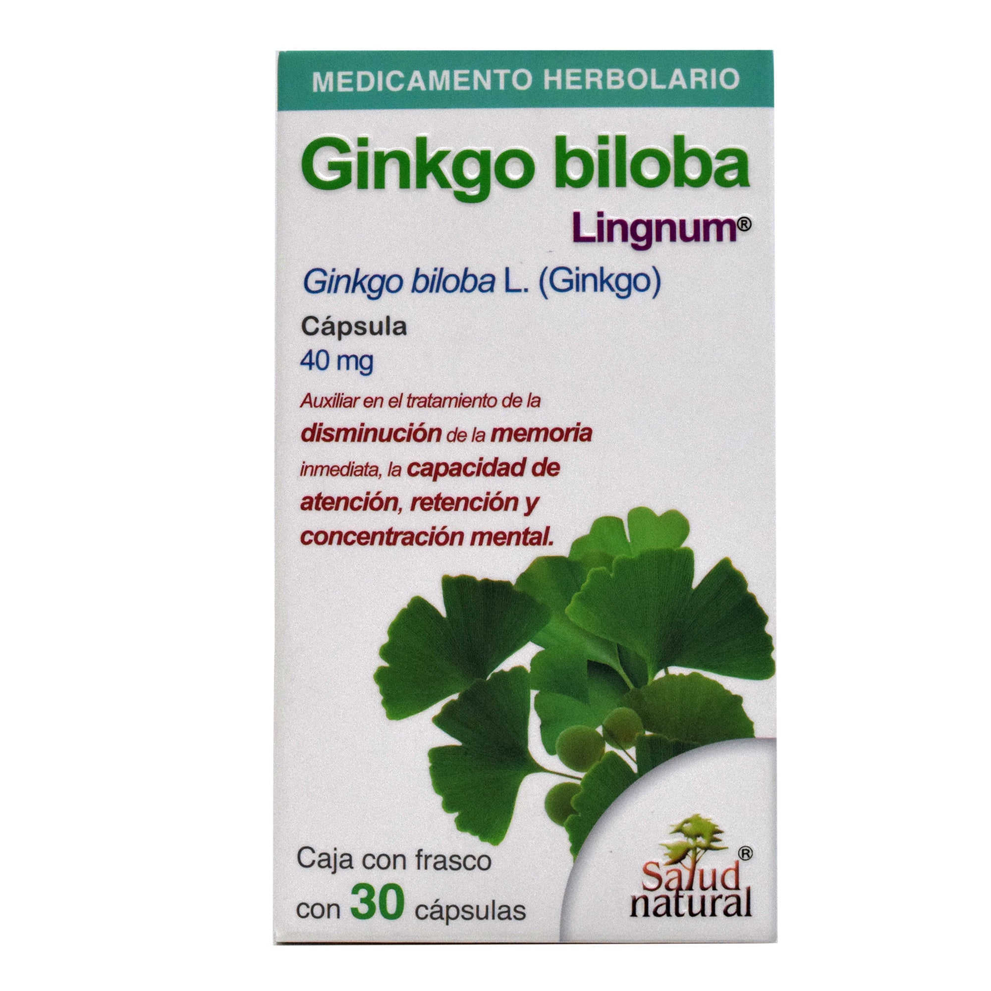 Ginkgo Biloba Lingnum 30 Cap