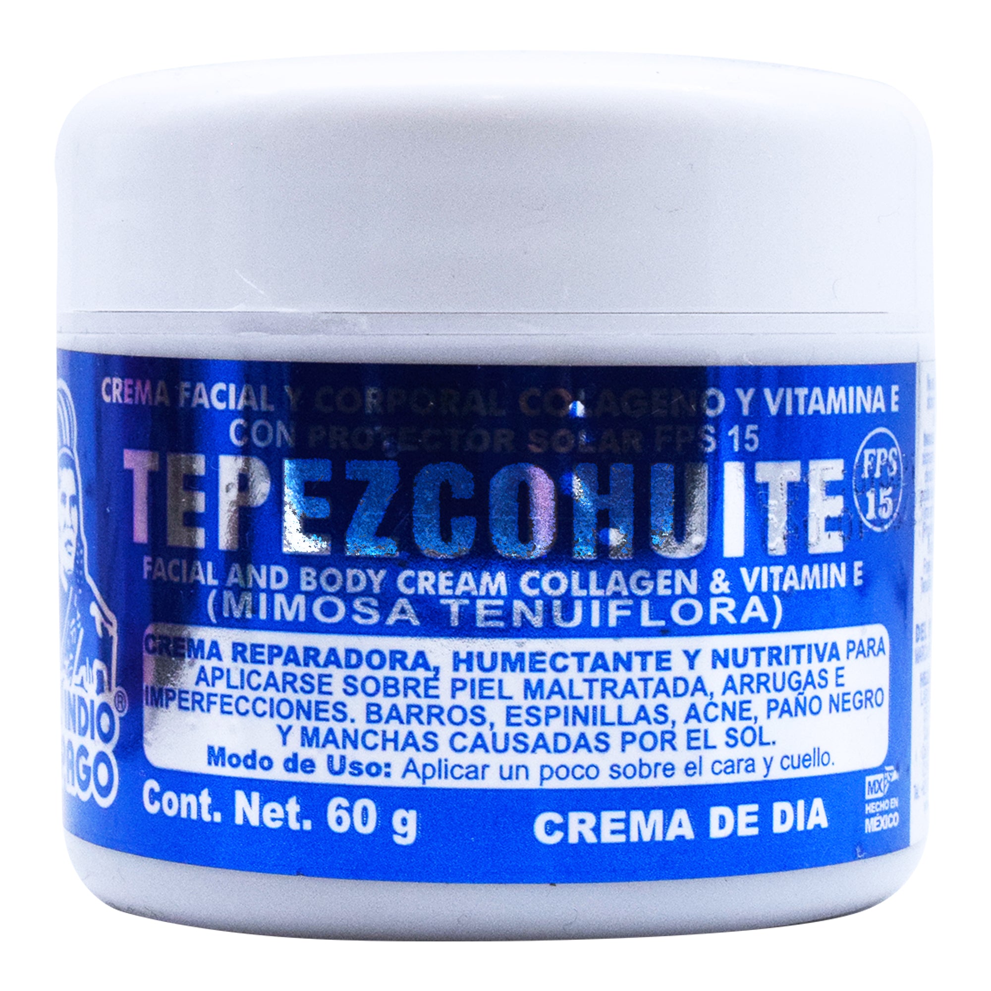 Crema De Tepezcohuite Blanca 60 G