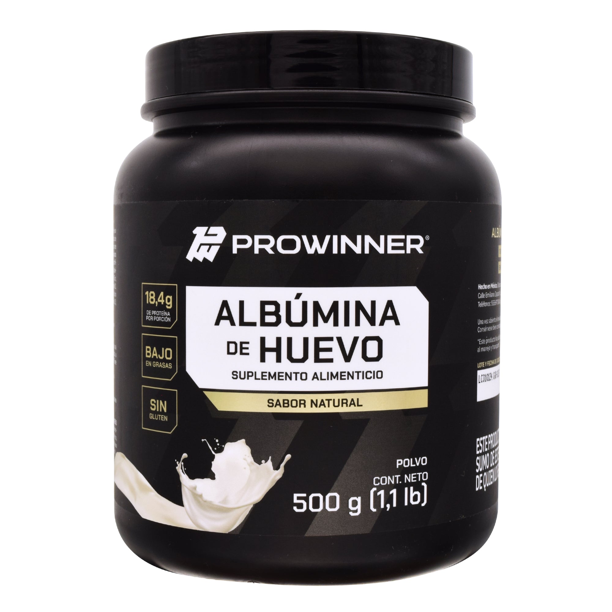 Albumina De Huevo 500 G