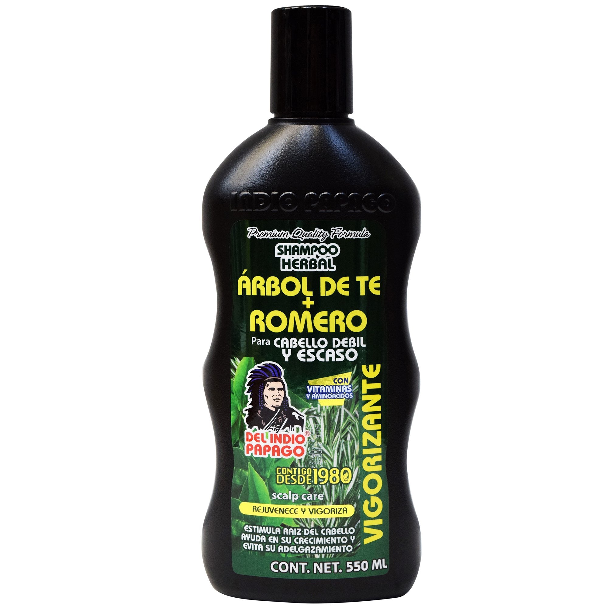 Shampoo Romero Y Arbol De Te 550 Ml