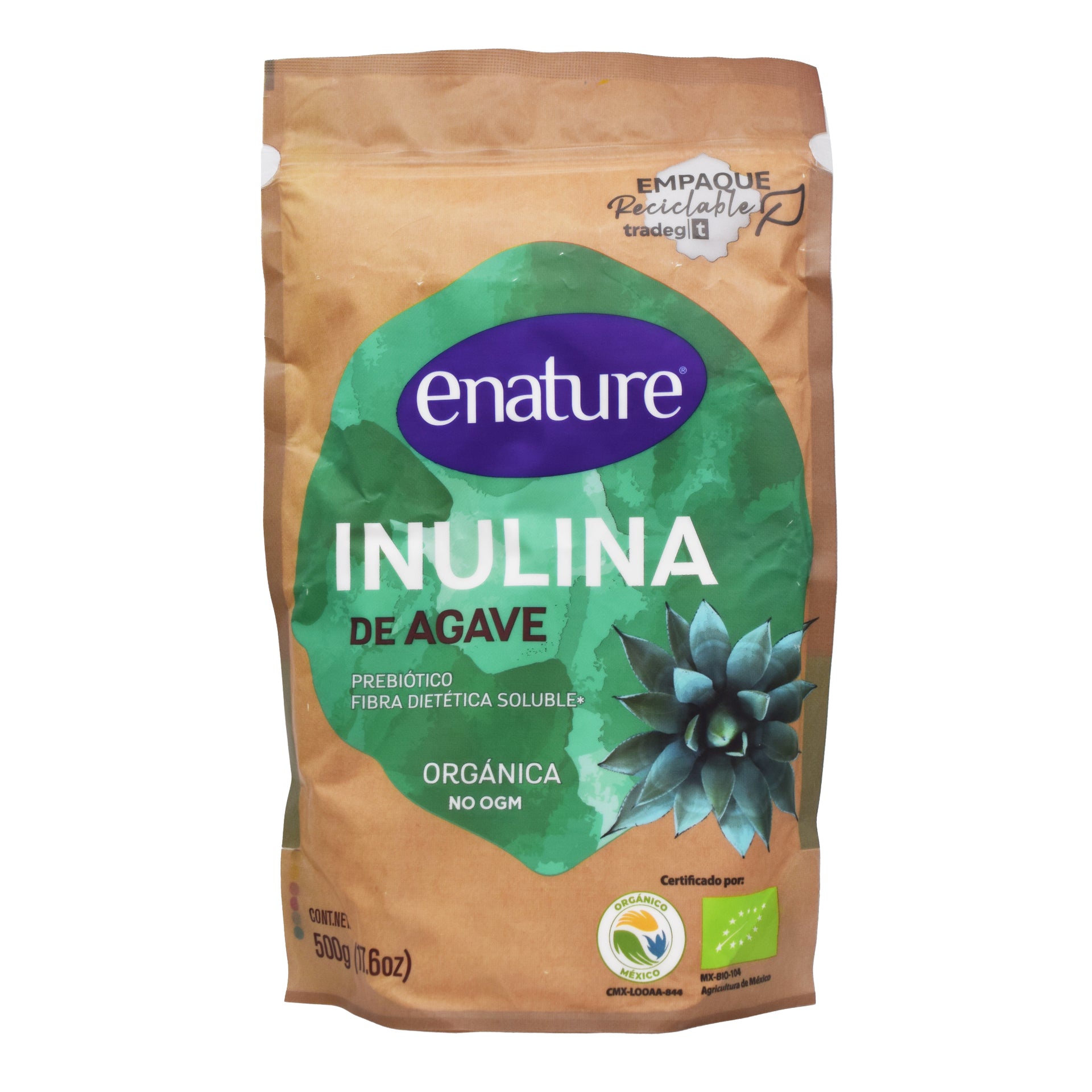 Inulina De Agave 500 G E-NATURE