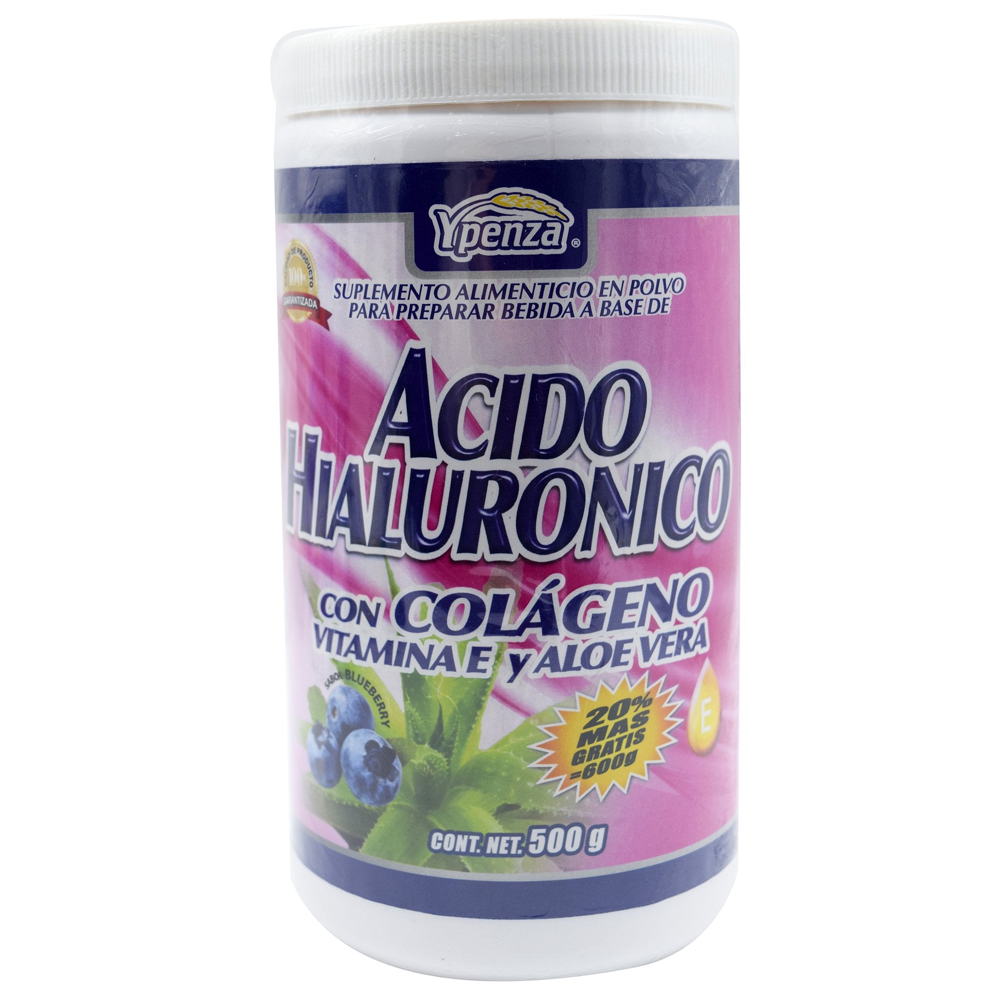Acido Hialuronico Con Colageno 500 G