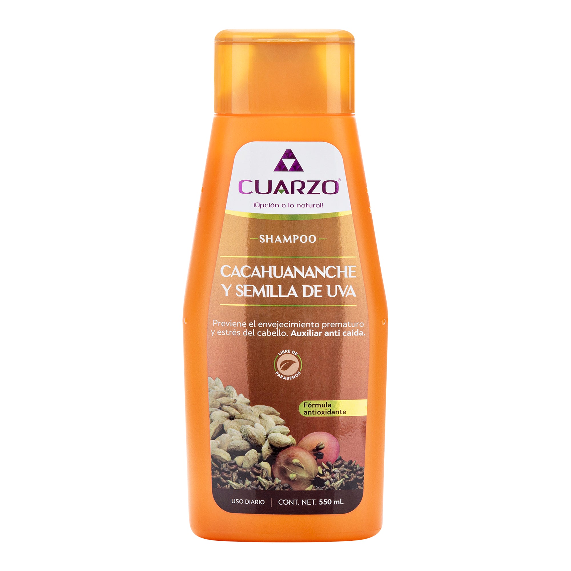 Shampoo cacahuananche sem de uva  550 ml