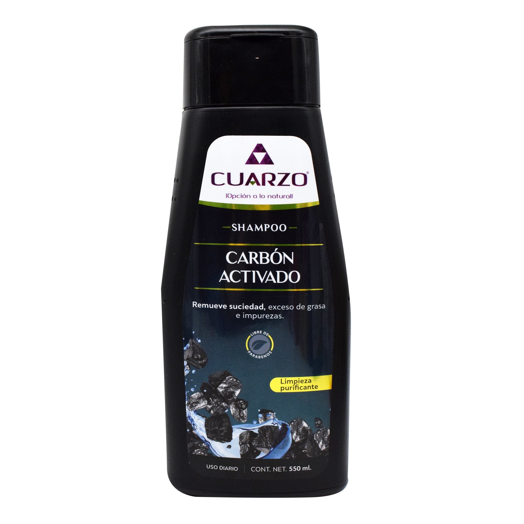 Shampoo carbon activado 550 ml
