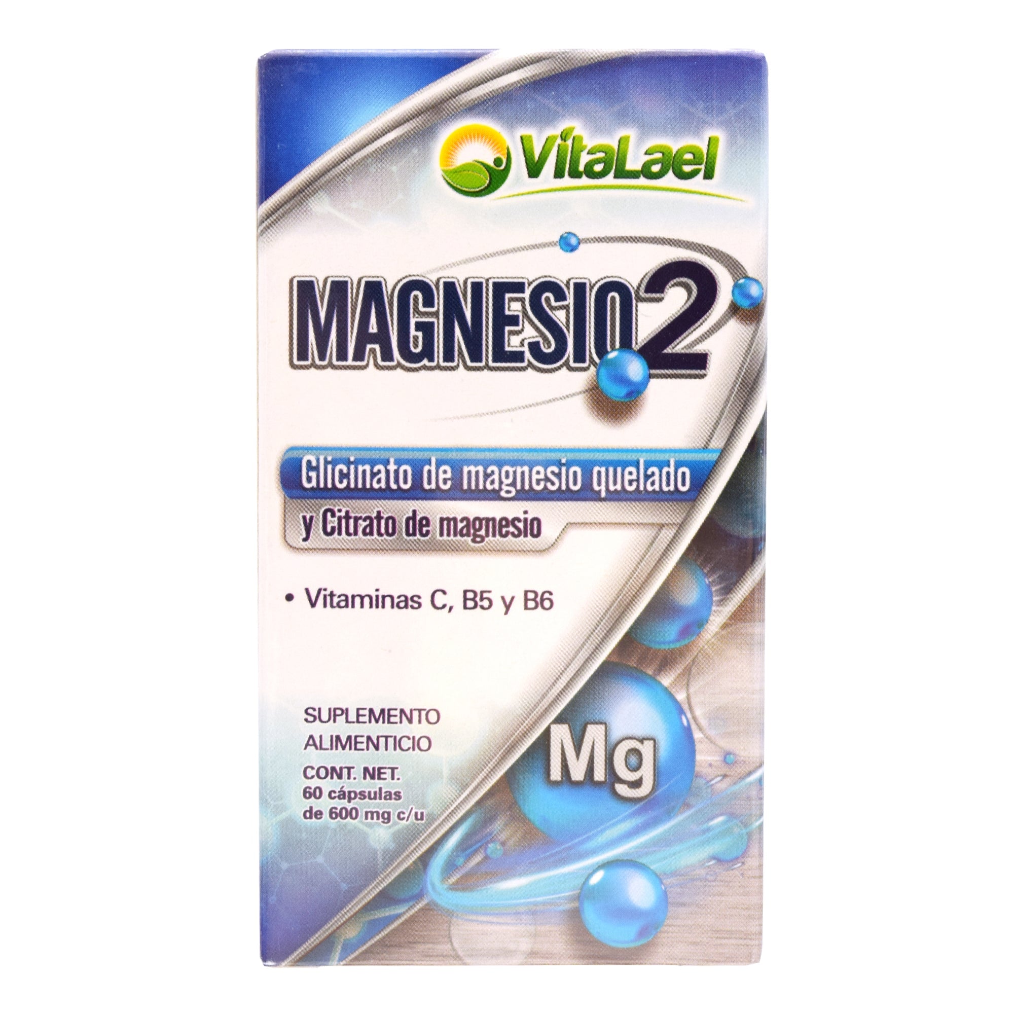 Glicinato citrato magnesio 60 cap