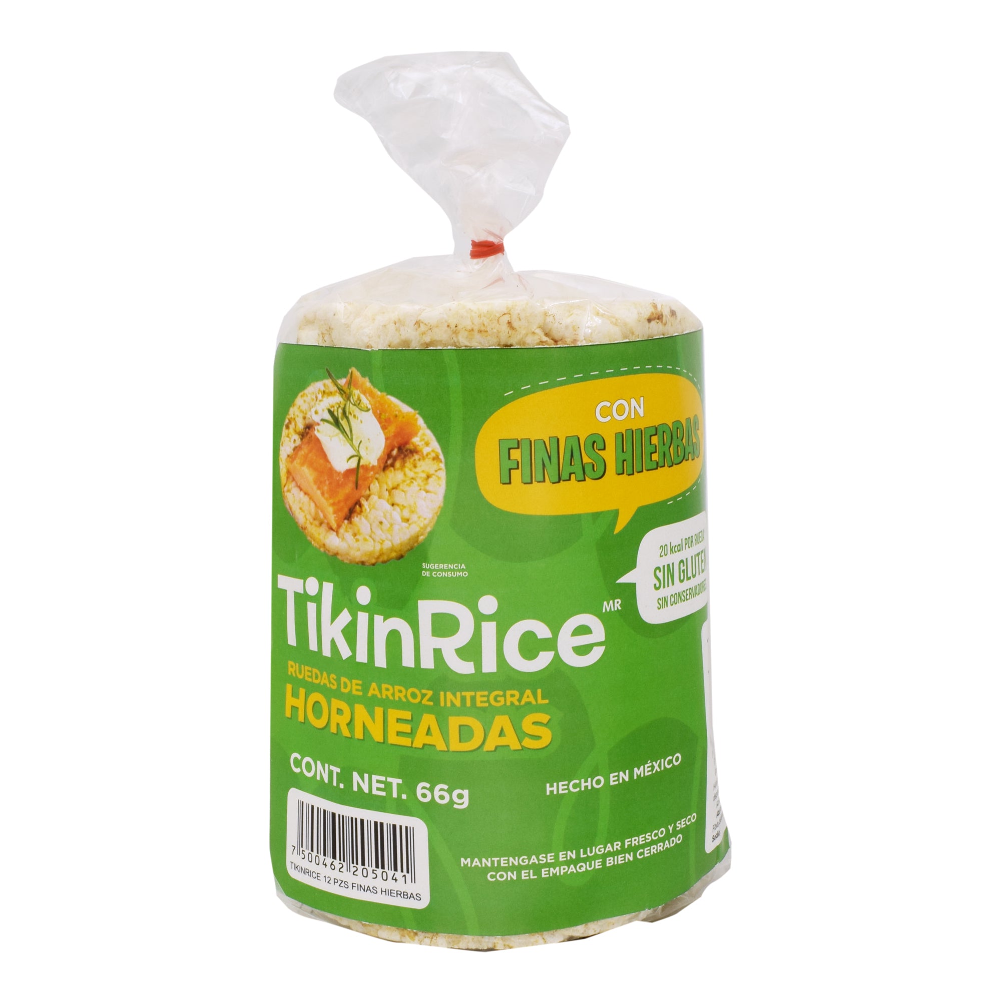 Galleta de arroz sab finas hierbas 66 g