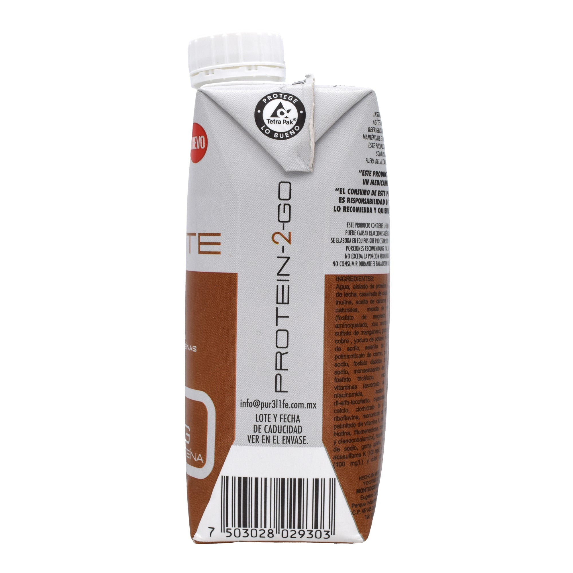 Bebida Con Proteina Sabor Chocolate  330 Ml (Caja 12)