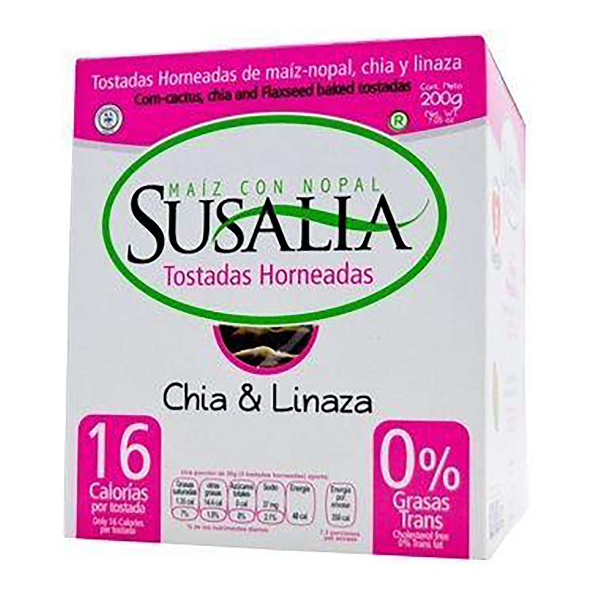 TOSTADAS HORNEADAS CHIA Y LINAZA 200 G