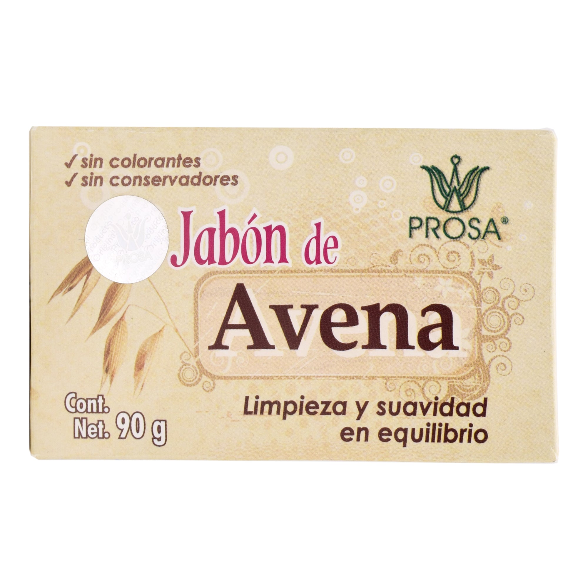 Jabon De Avena 90 G