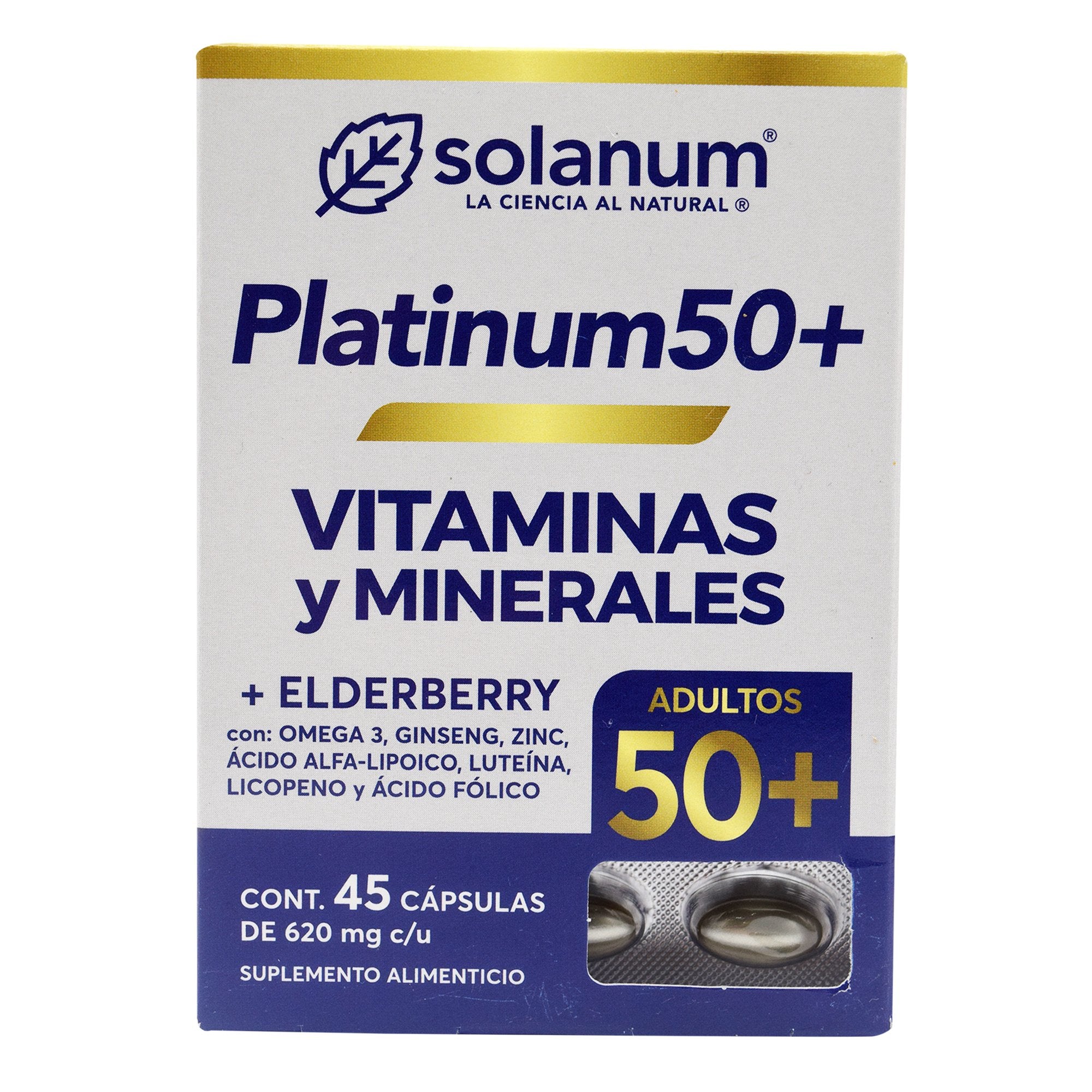 Platinum 50 Mas Elderberry 45 Cap