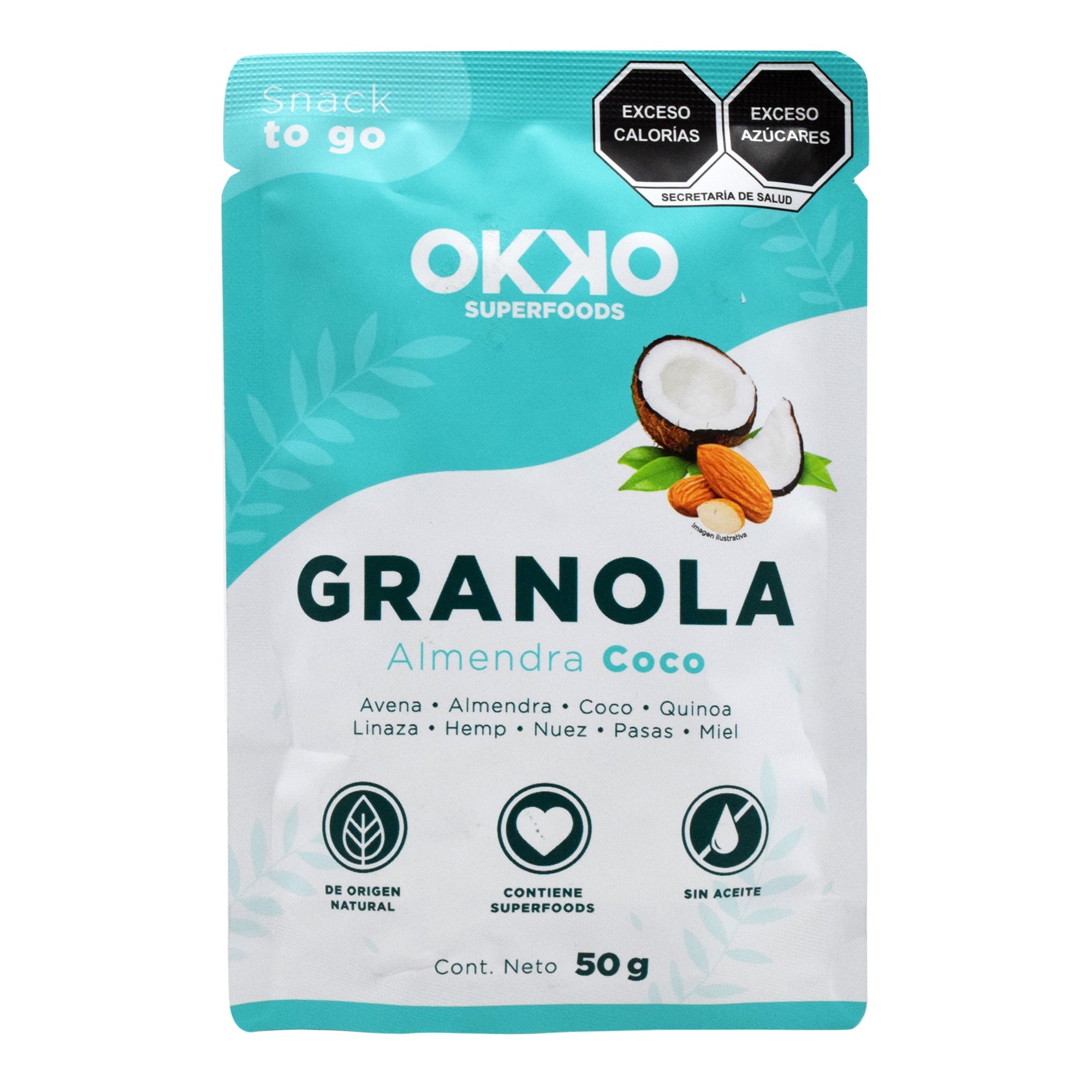 Granola Con Almendra Y Coco 50 G