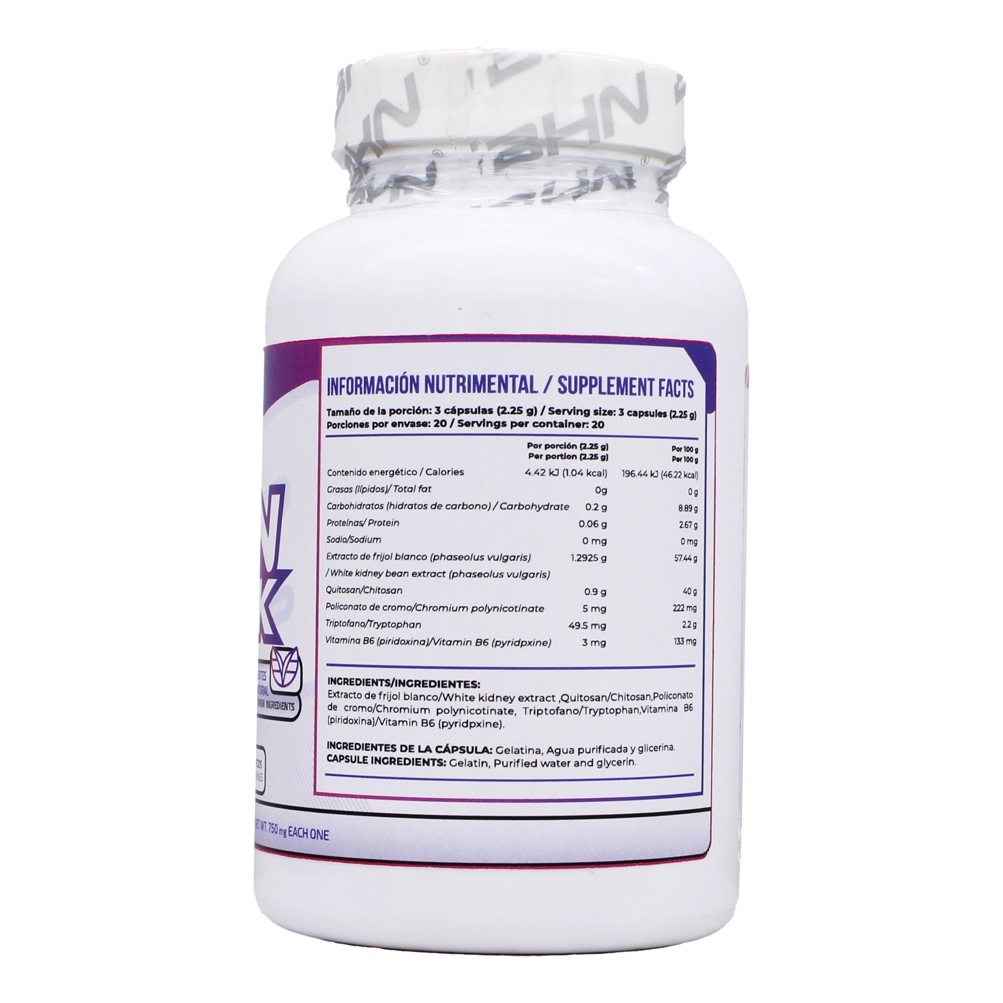 Bloqueador De Carbohidratos 60 Cap