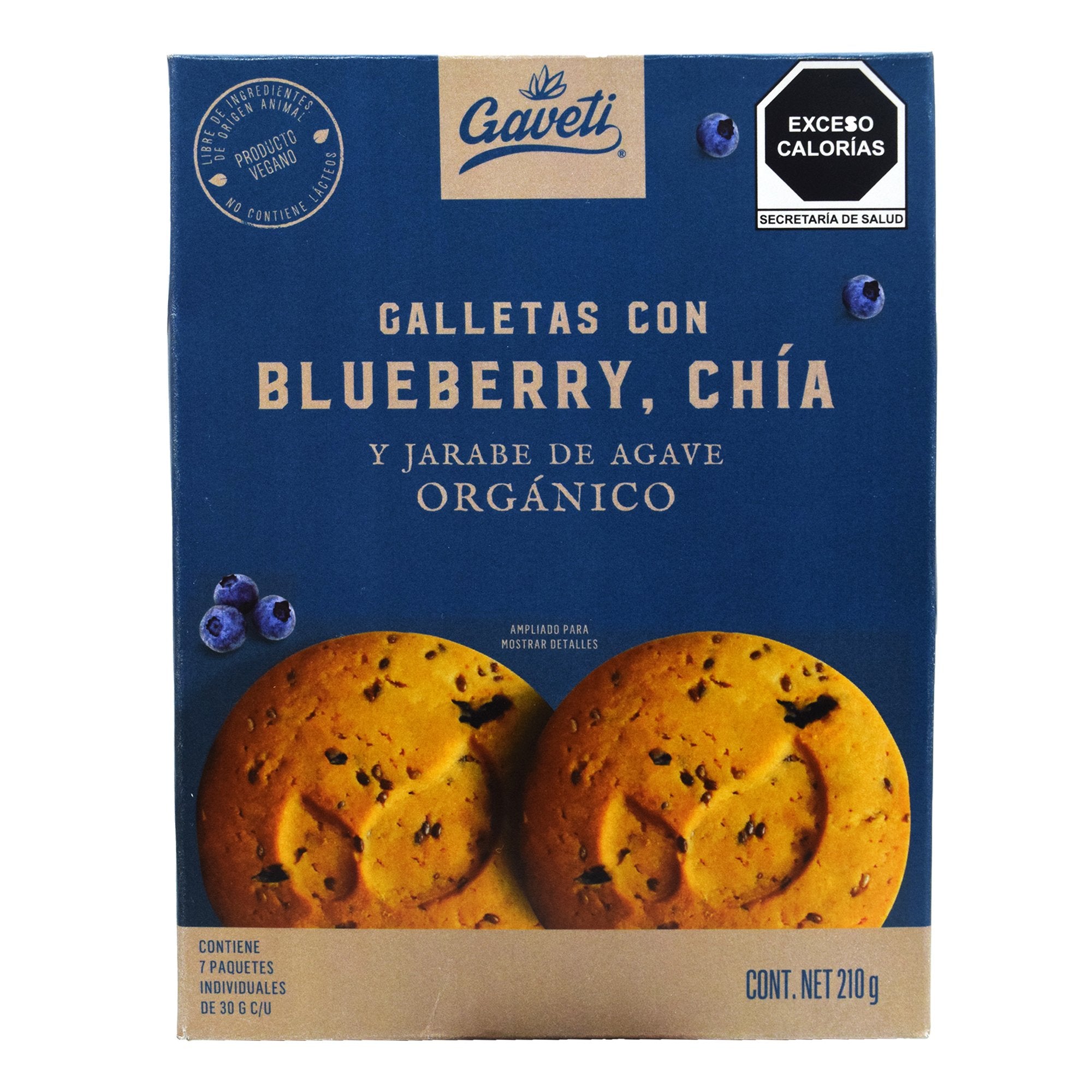 Galleta De Blueberry Chia 210 G