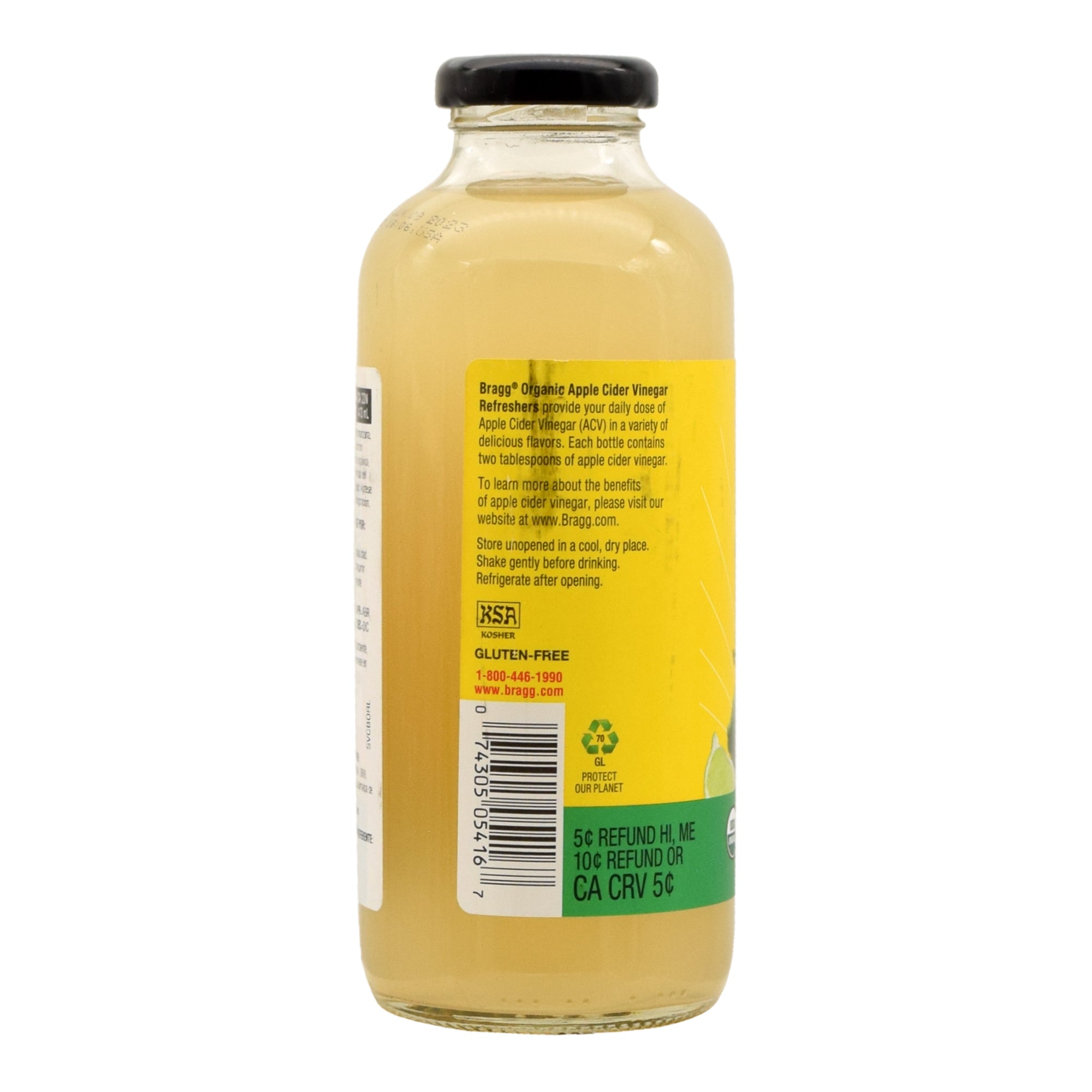 Bebida Vinagre De Manzana Limon Citrus 473 Ml