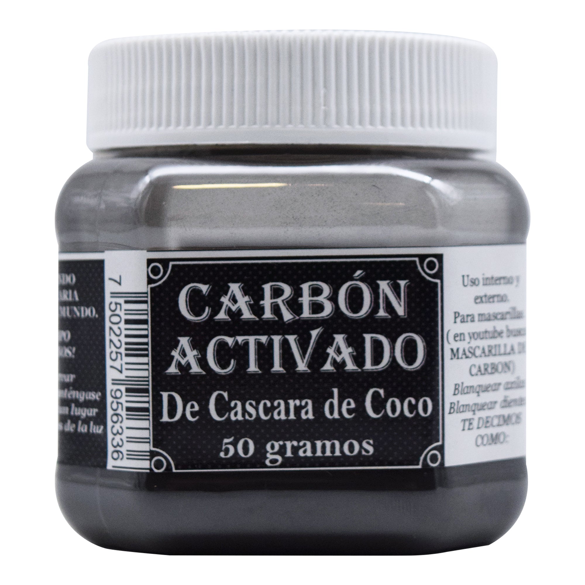 Carbon Activado De Coco 50 G