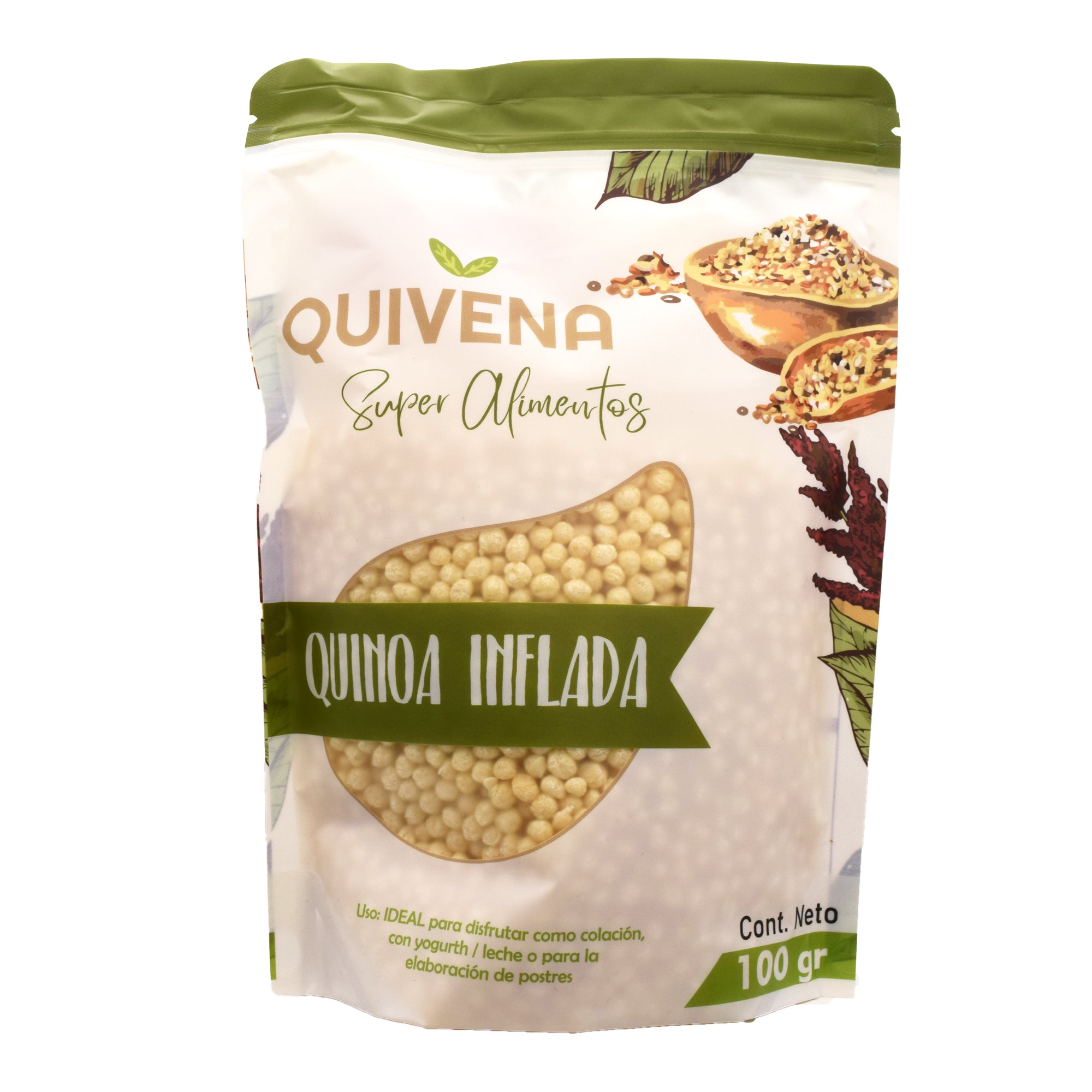 Quinoa Inflada Natural 100 G
