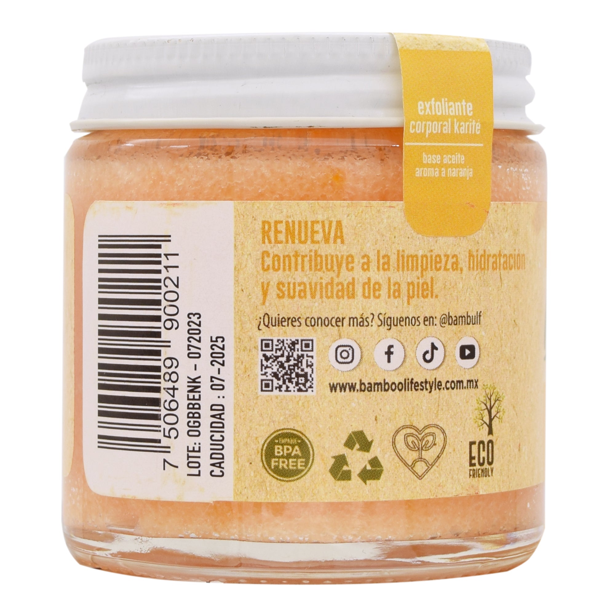 Exfoliante corporal karite naranja 100 g