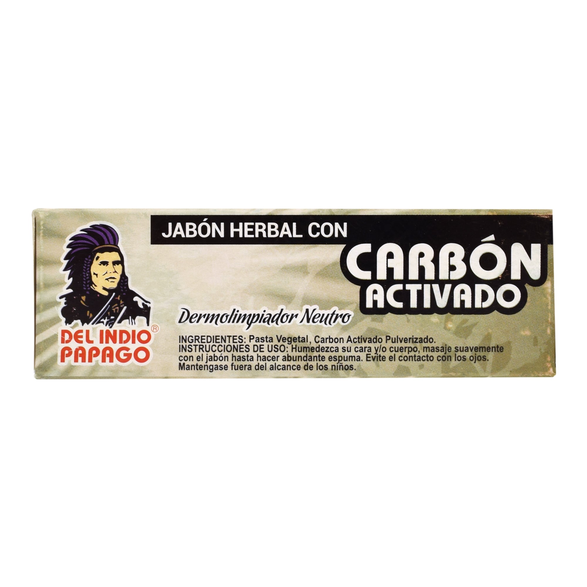 JABON NEUTRO CON CARBON ACTIVADO 120 G