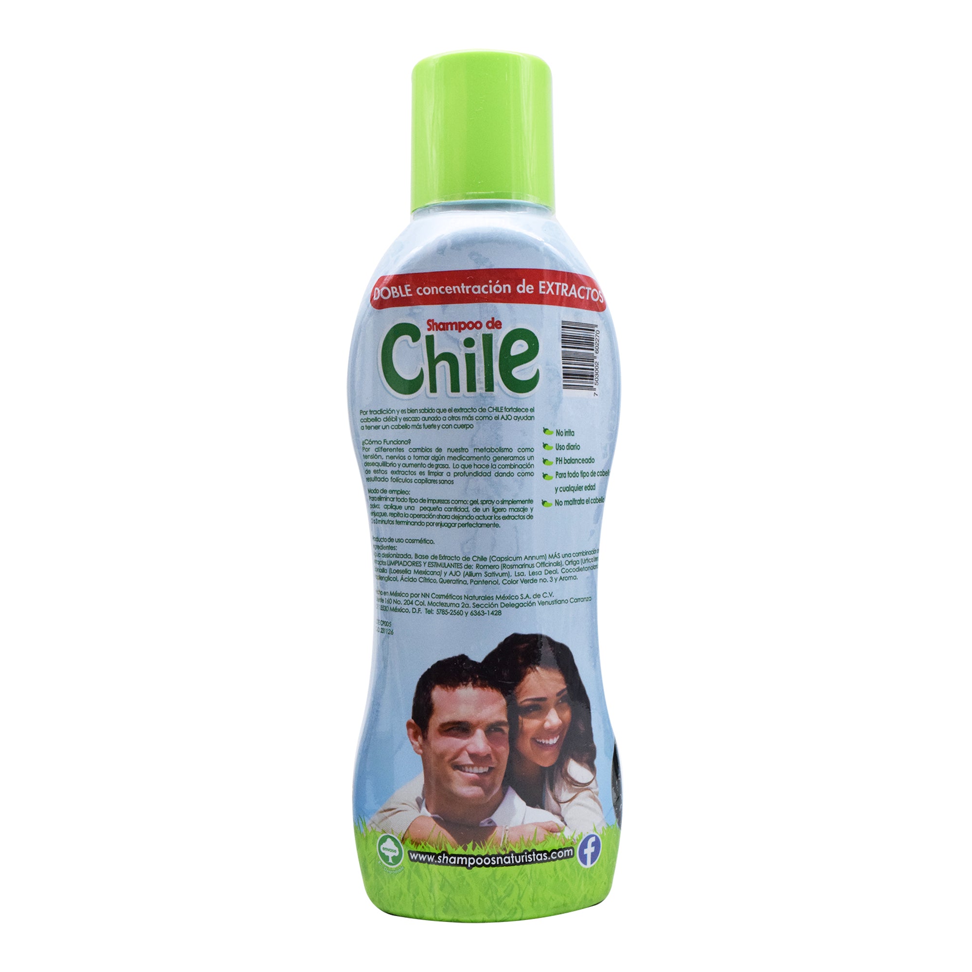 SHAMPOO CHILE CON AJO 1100 ML