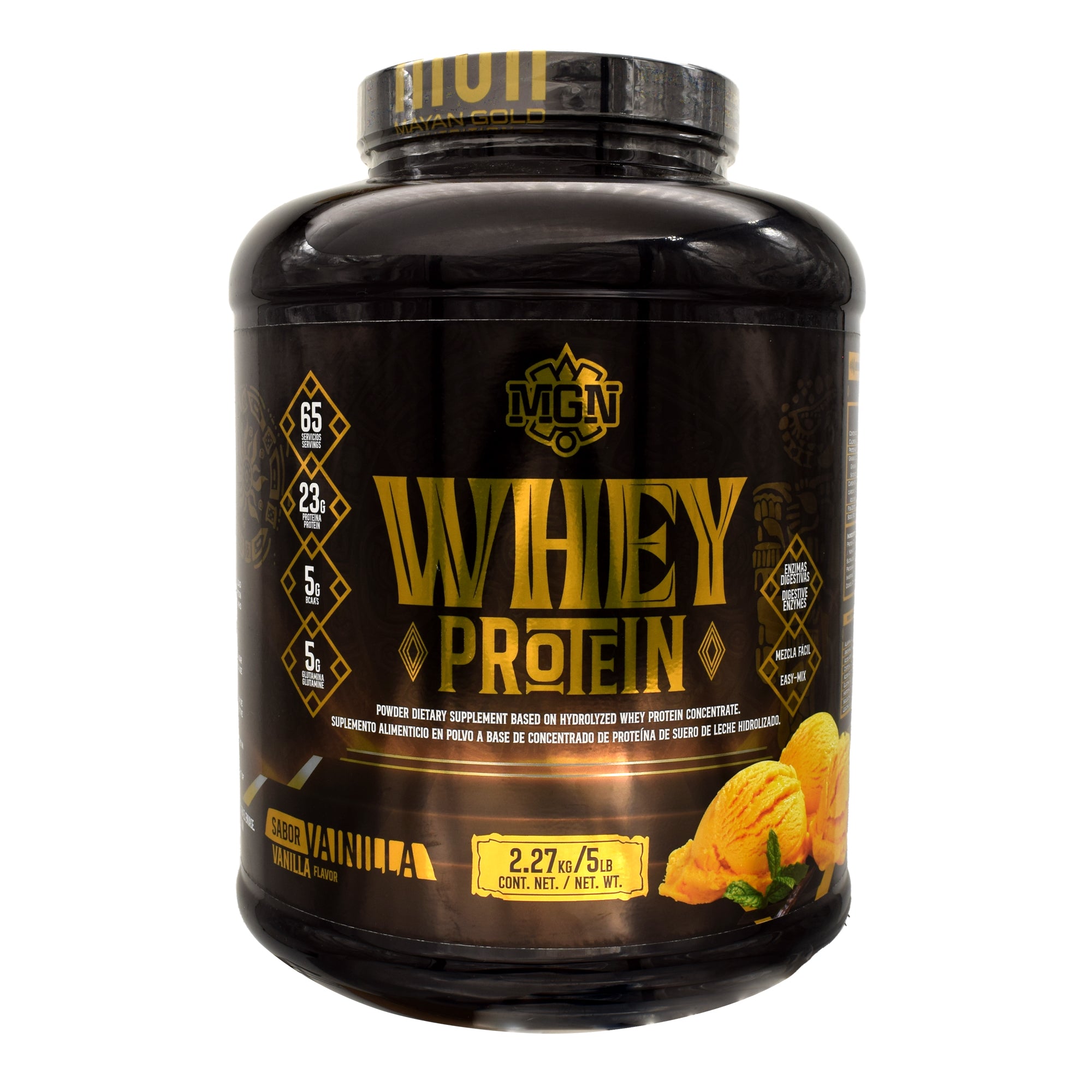 Whey protein vainilla 5 lb