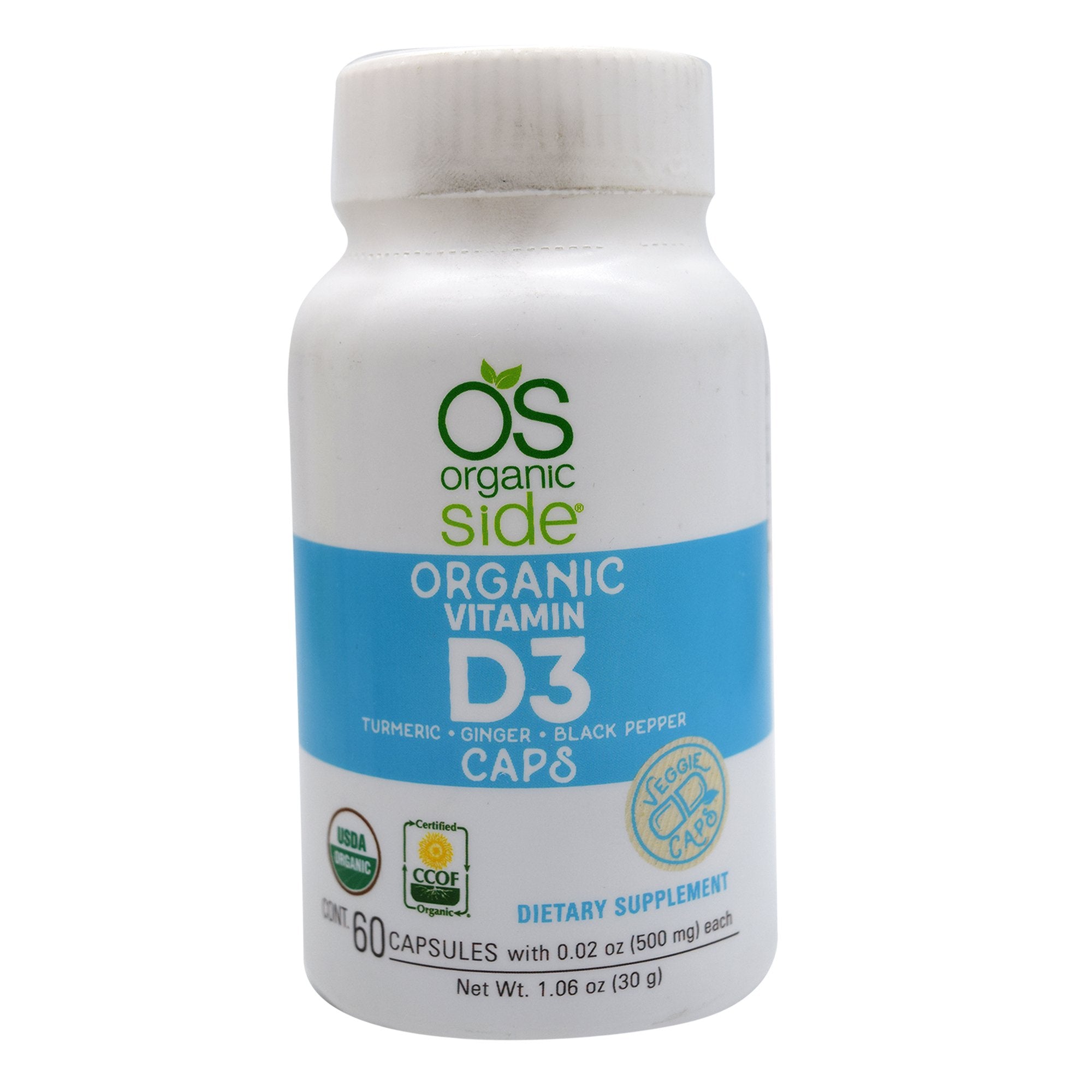 Vitamina D3 Organica 60 Cap