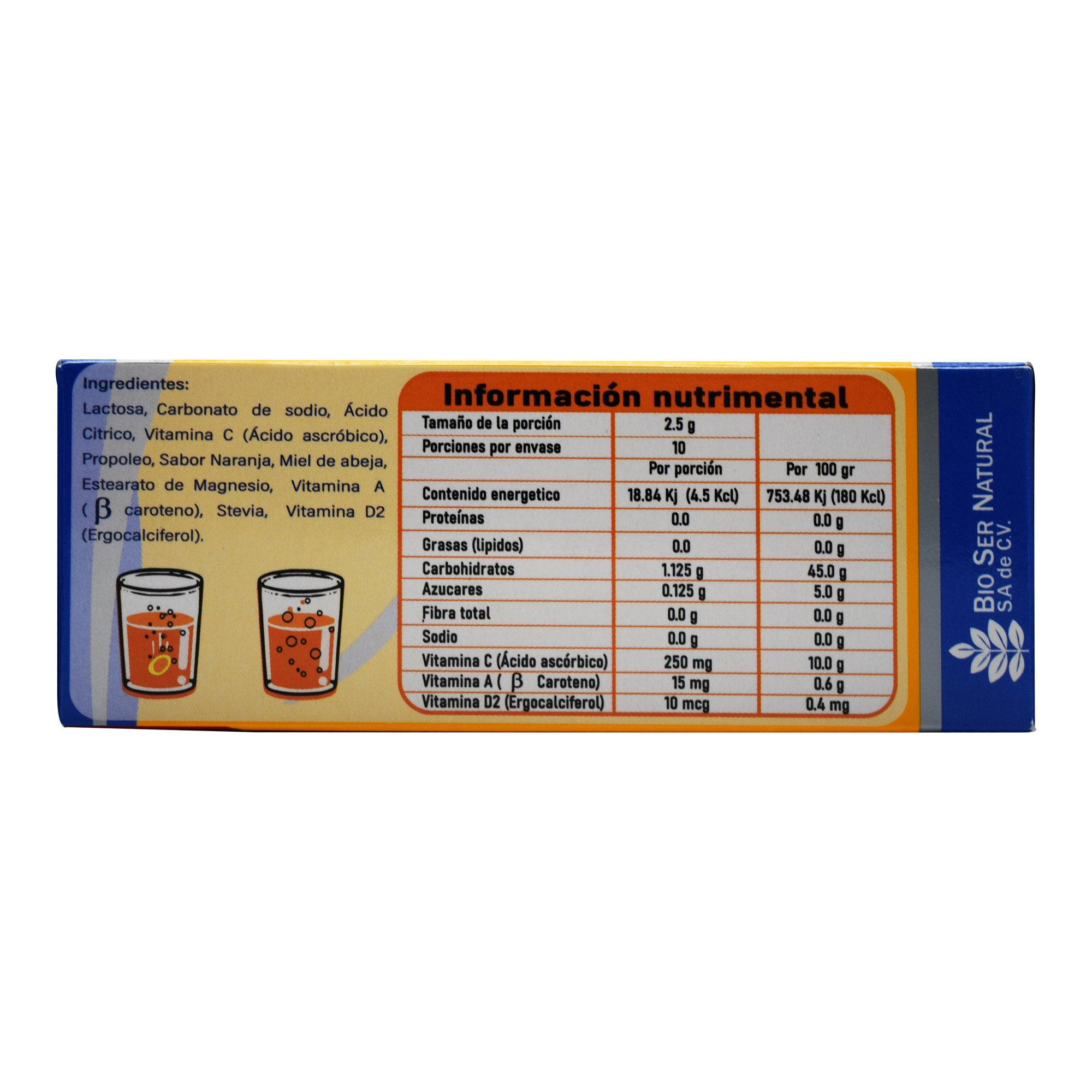 Vitamina C Efervescente 10 Tab