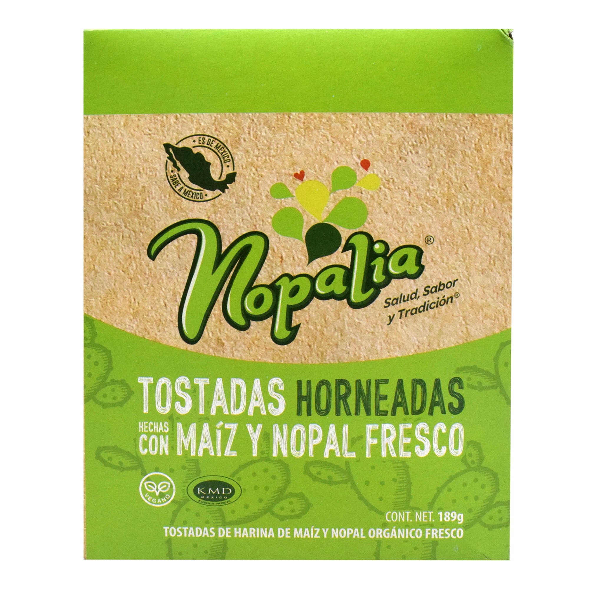 TOSTADA DE NOPAL HORNEADA 189 G