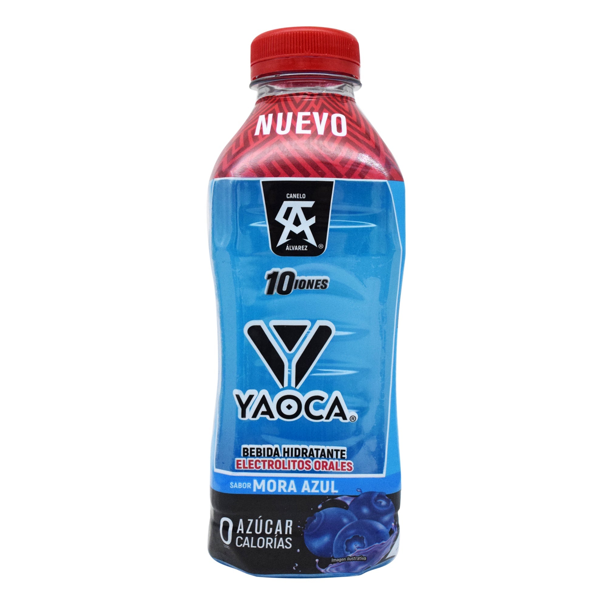 Bebida Hidratante Con Electrolitos  Mora Azul 630 Ml