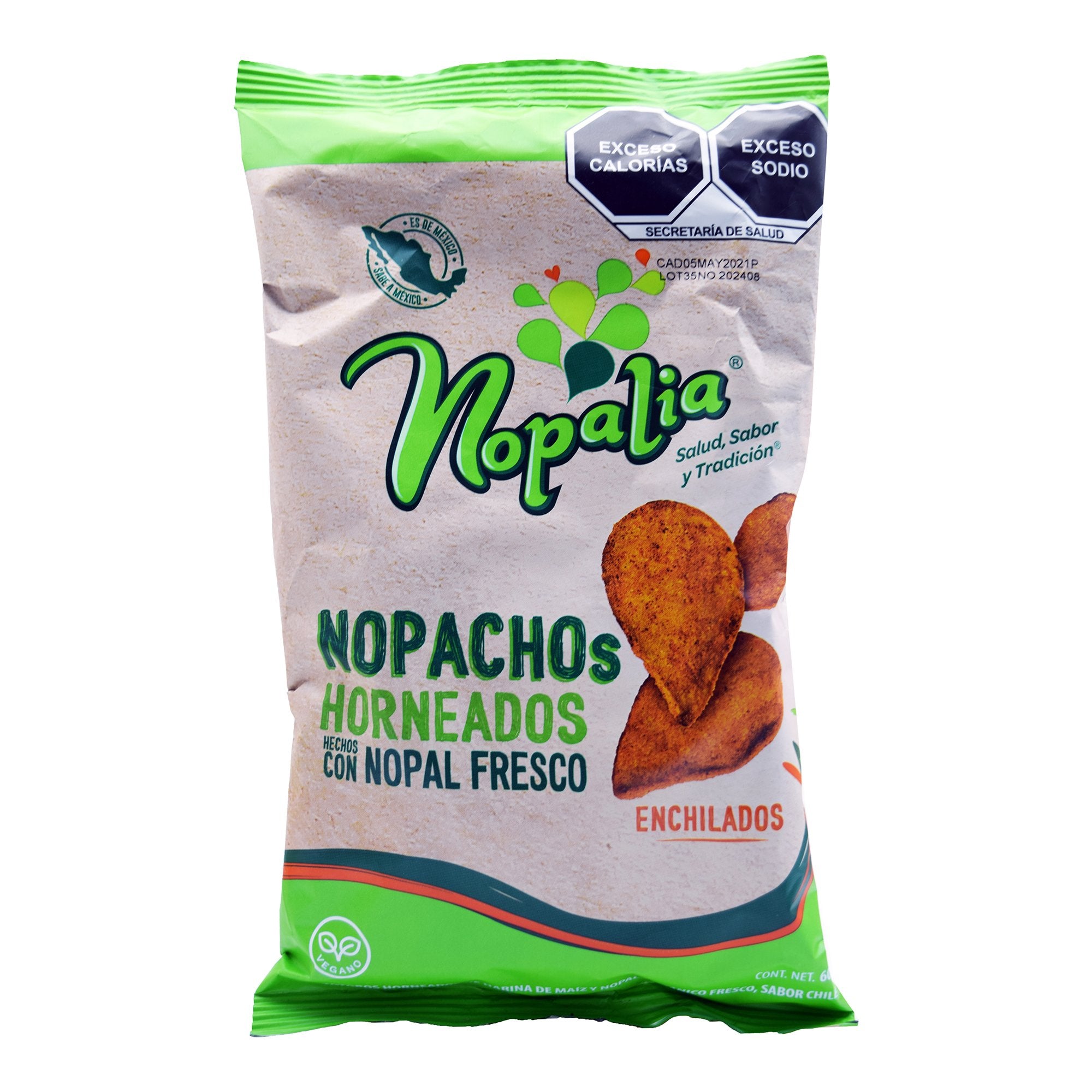Nachos De Nopal Enchilado 60 G