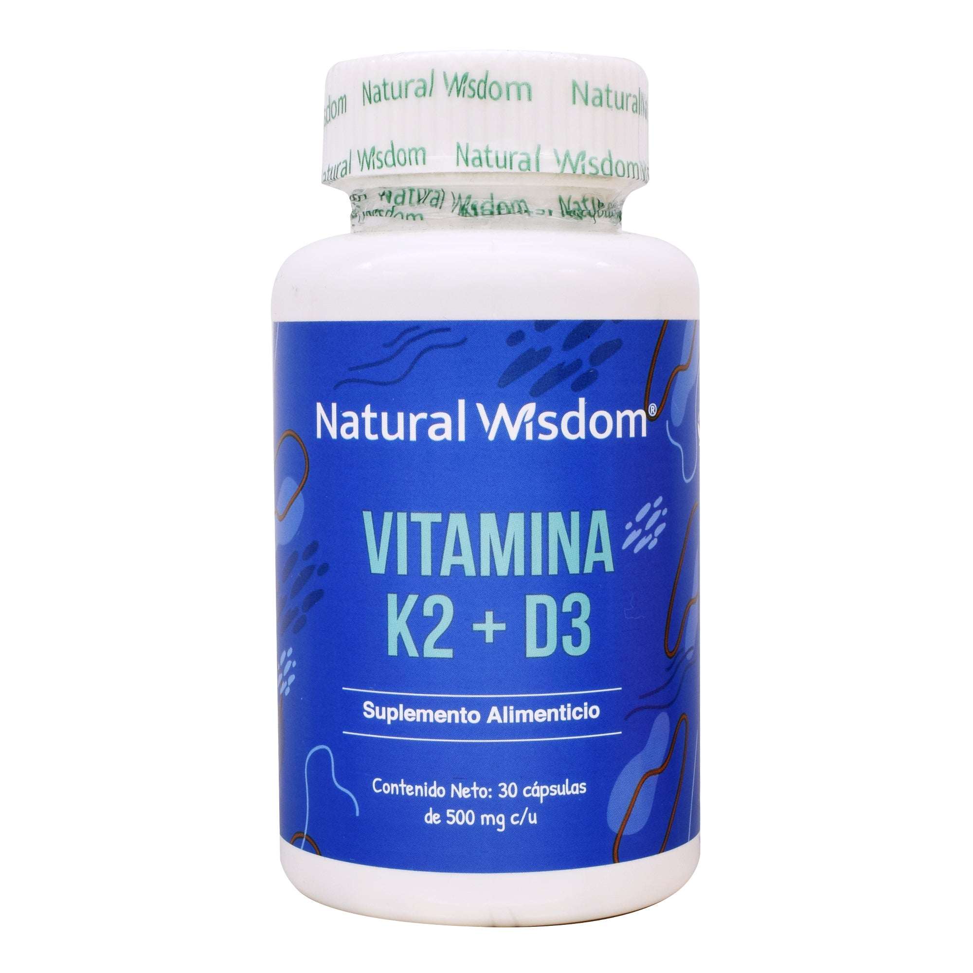 Vitamina k2 con vit d3 30 cap