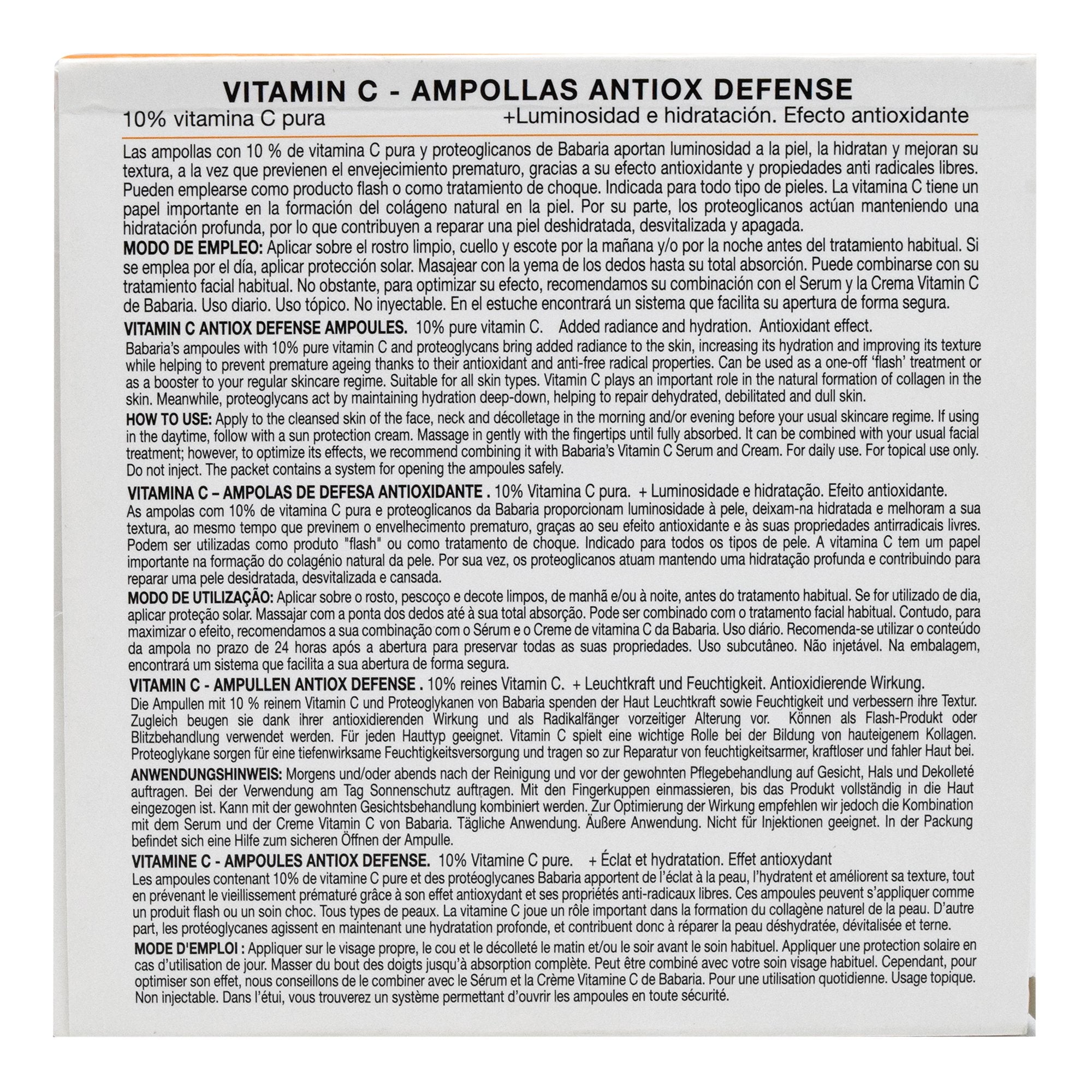Vitamina C En Apolleta 5 Pzas