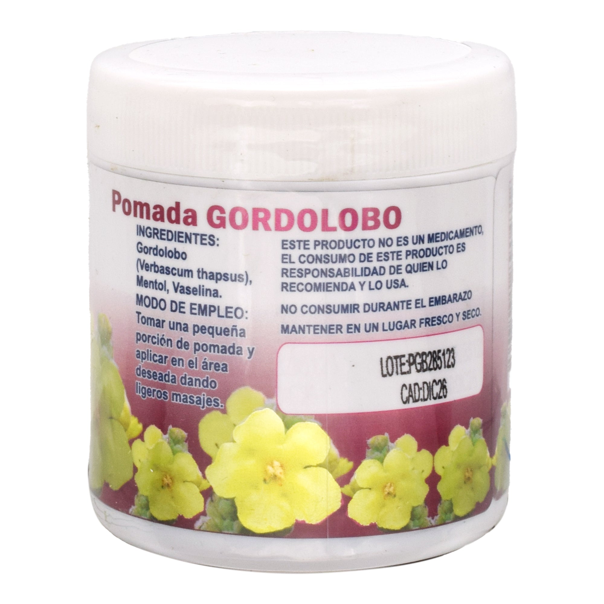 Pomada De Gordolobo 120 G