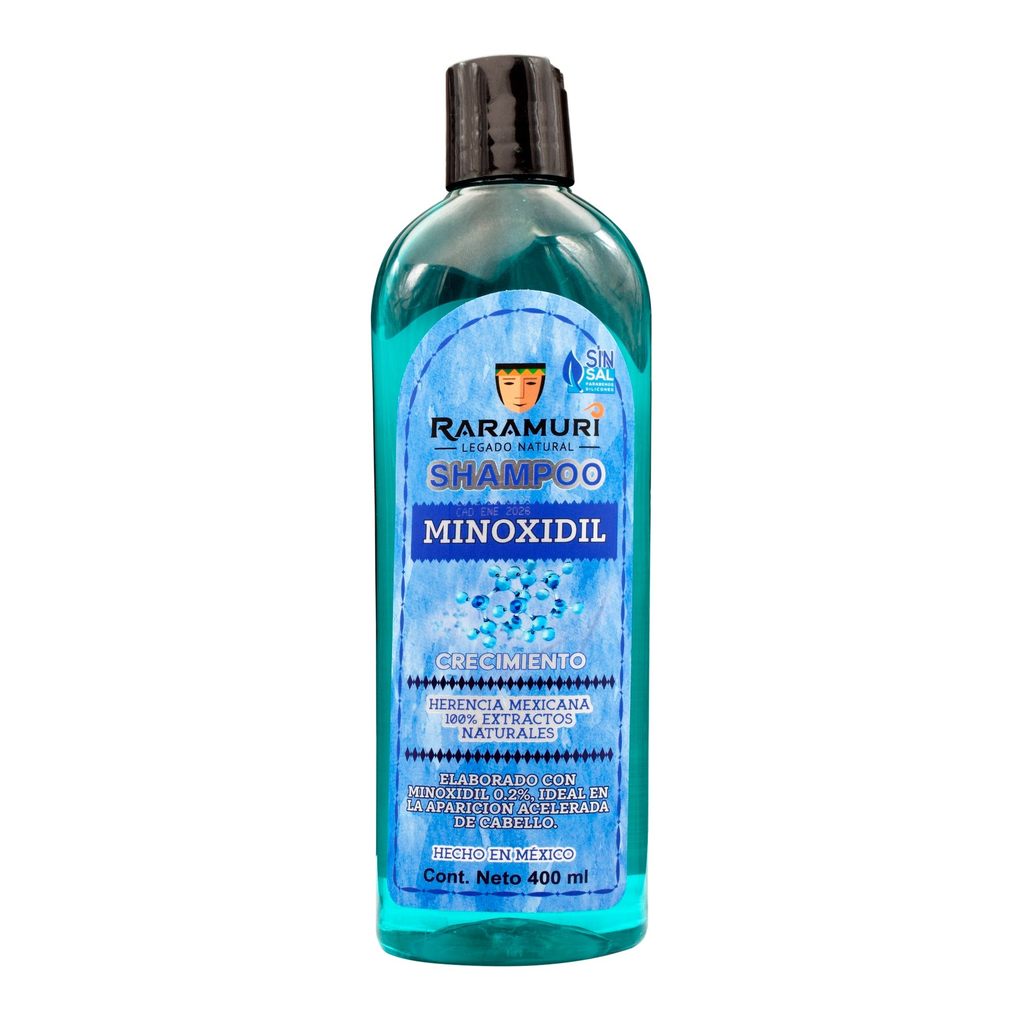 Shampoo minoxidil 400 ml