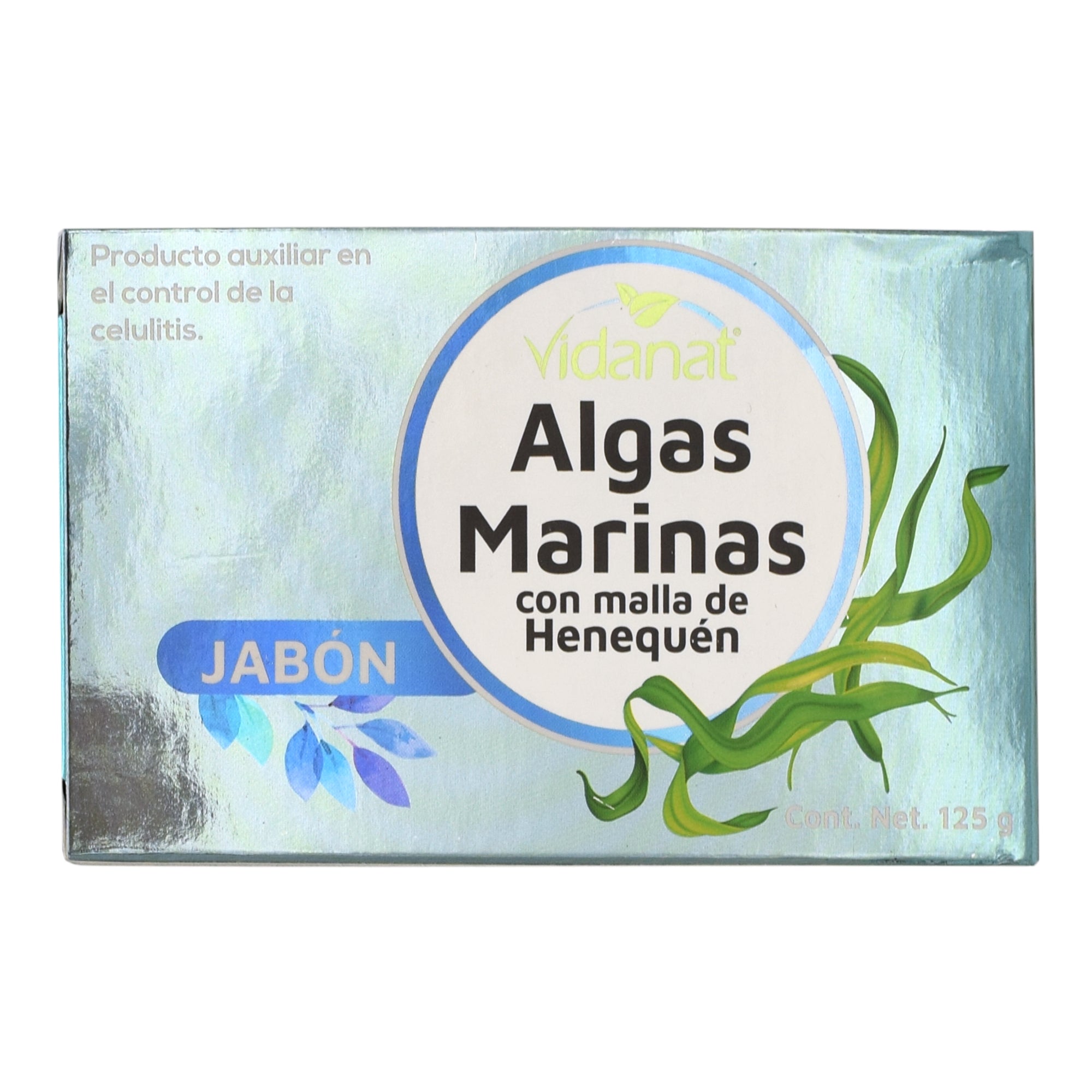 JABON DE ALGAS MARINAS CON MALLA DE HENEQUEN 125 G