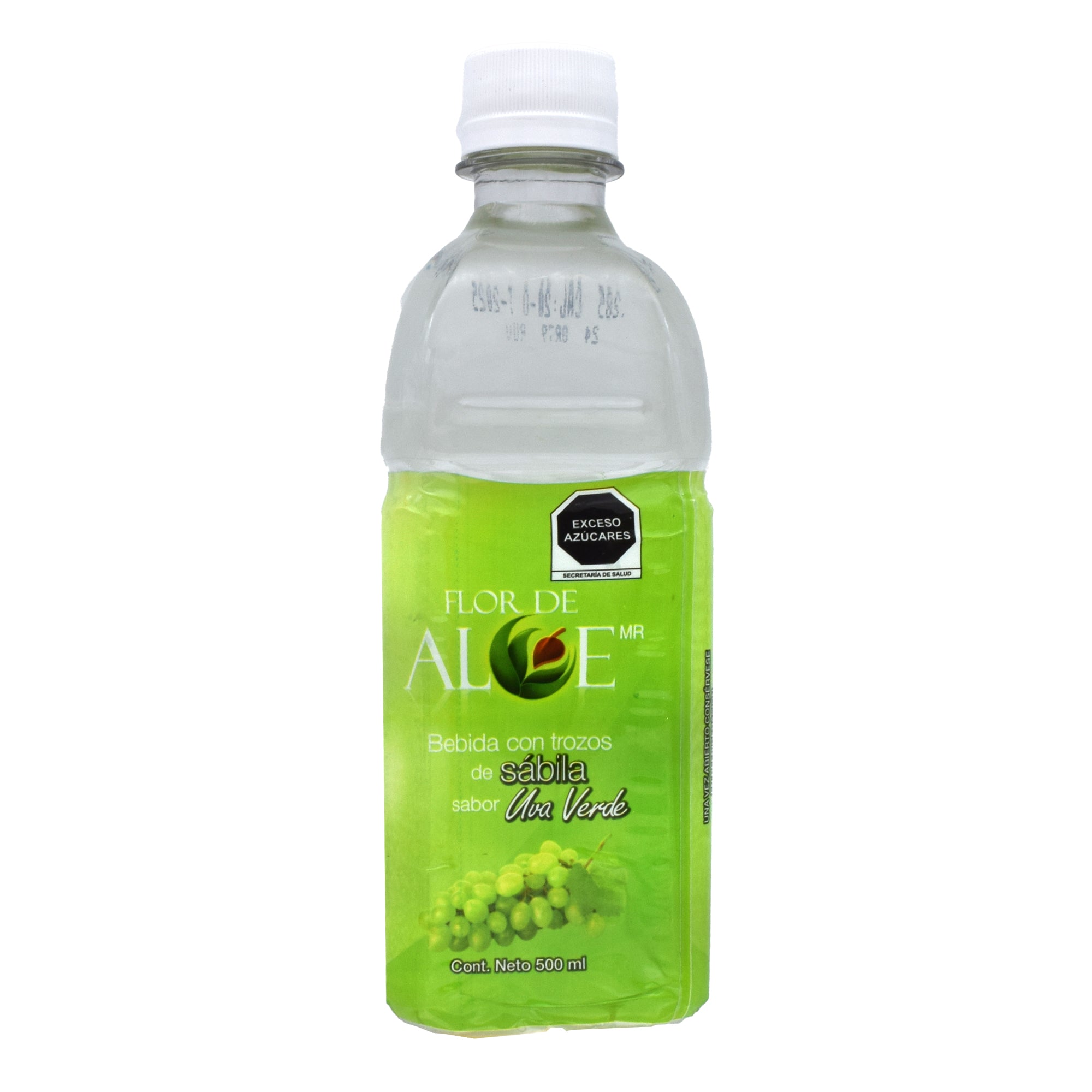 Bebida Con Trozos De Sabila Sab Uva Verde 500 Ml