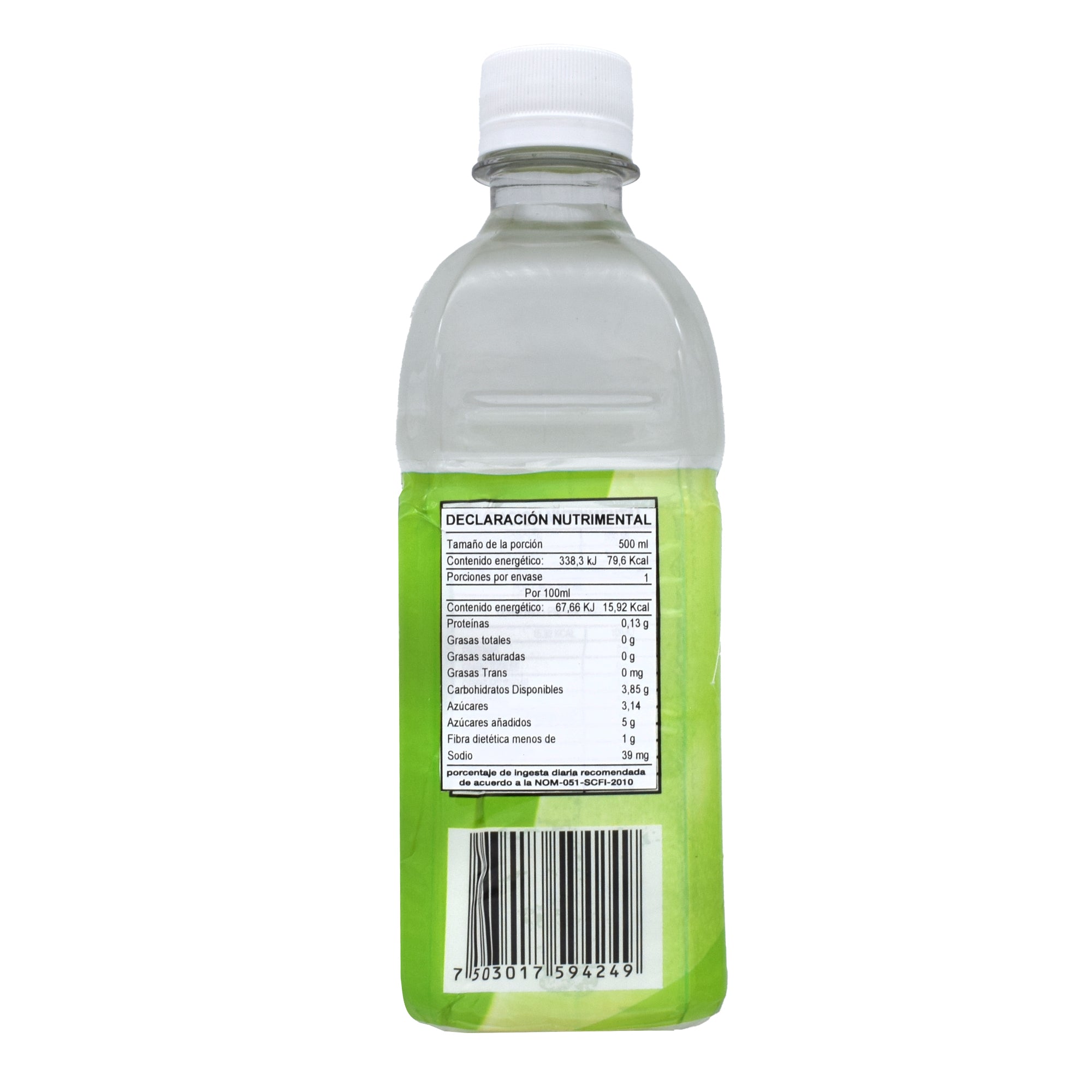 Bebida Con Trozos De Sabila Sab Uva Verde 500 Ml