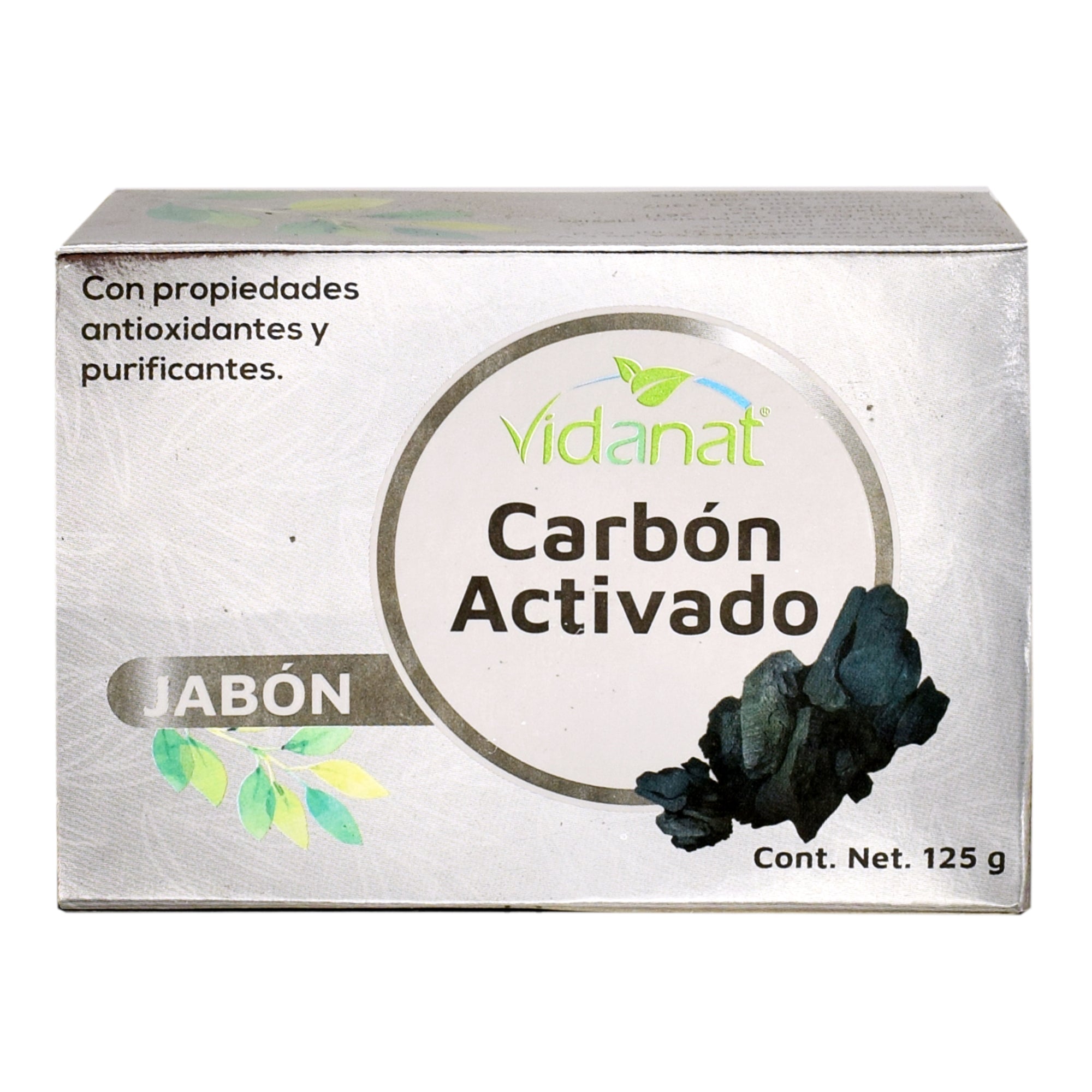 Jabon De Carbon Activado 125 G